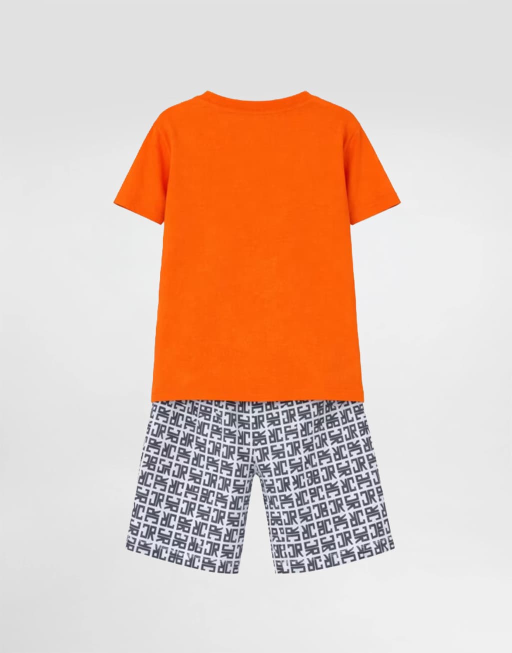 John Richmond Junior Zaga T-Shirt and Shorts Set with JR Monogram - 2