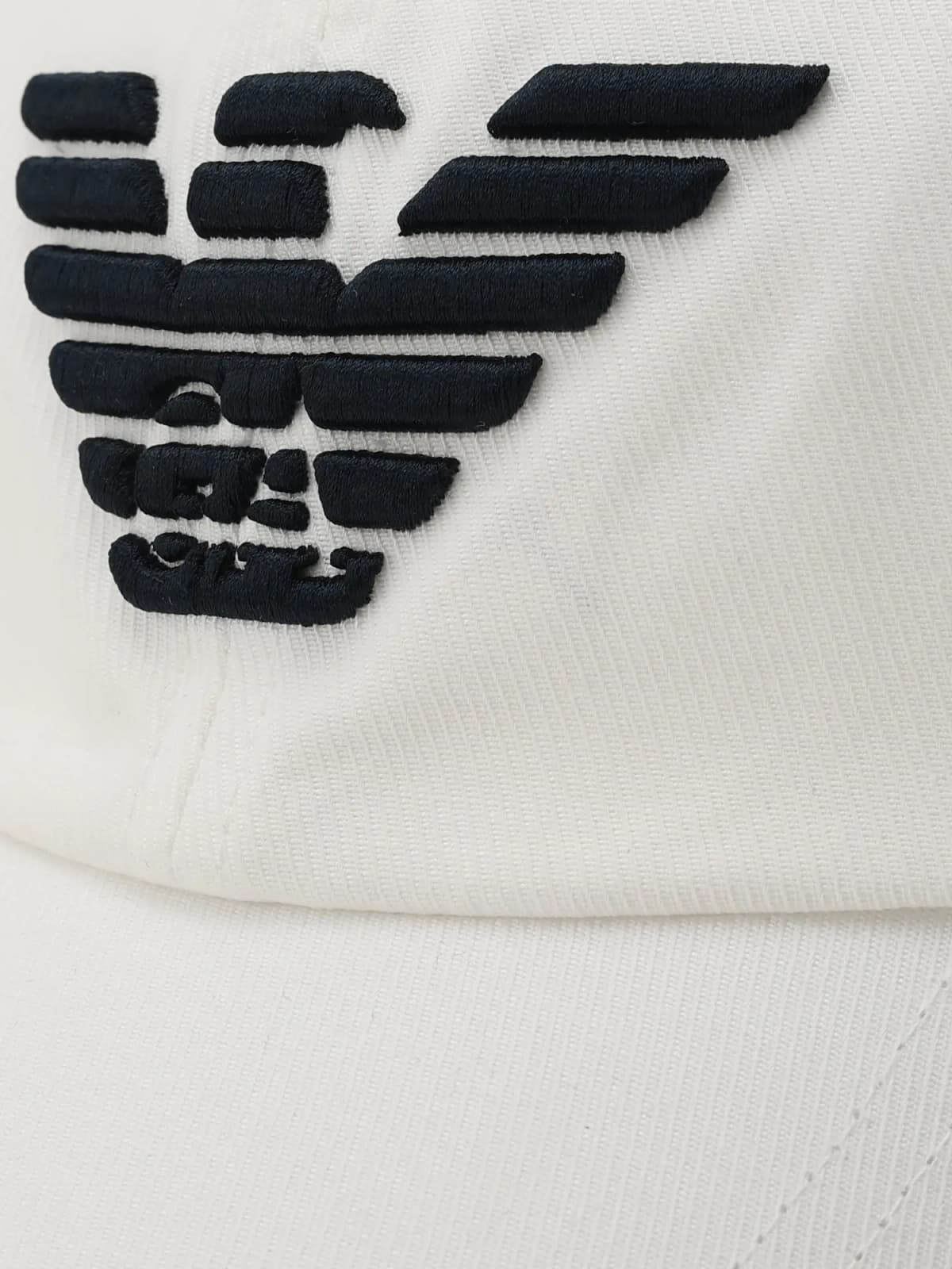 Emporio Armani Kids Cotton Baseball Cap with Embroidered Logo - 3
