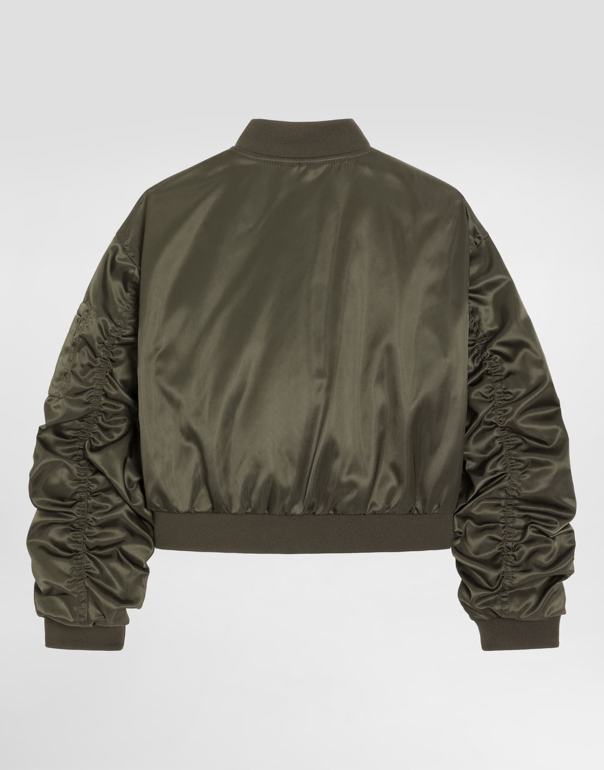 Dolce & Gabbana Kids Dziecięca kurtka bomber z nylonowego płótna - 2