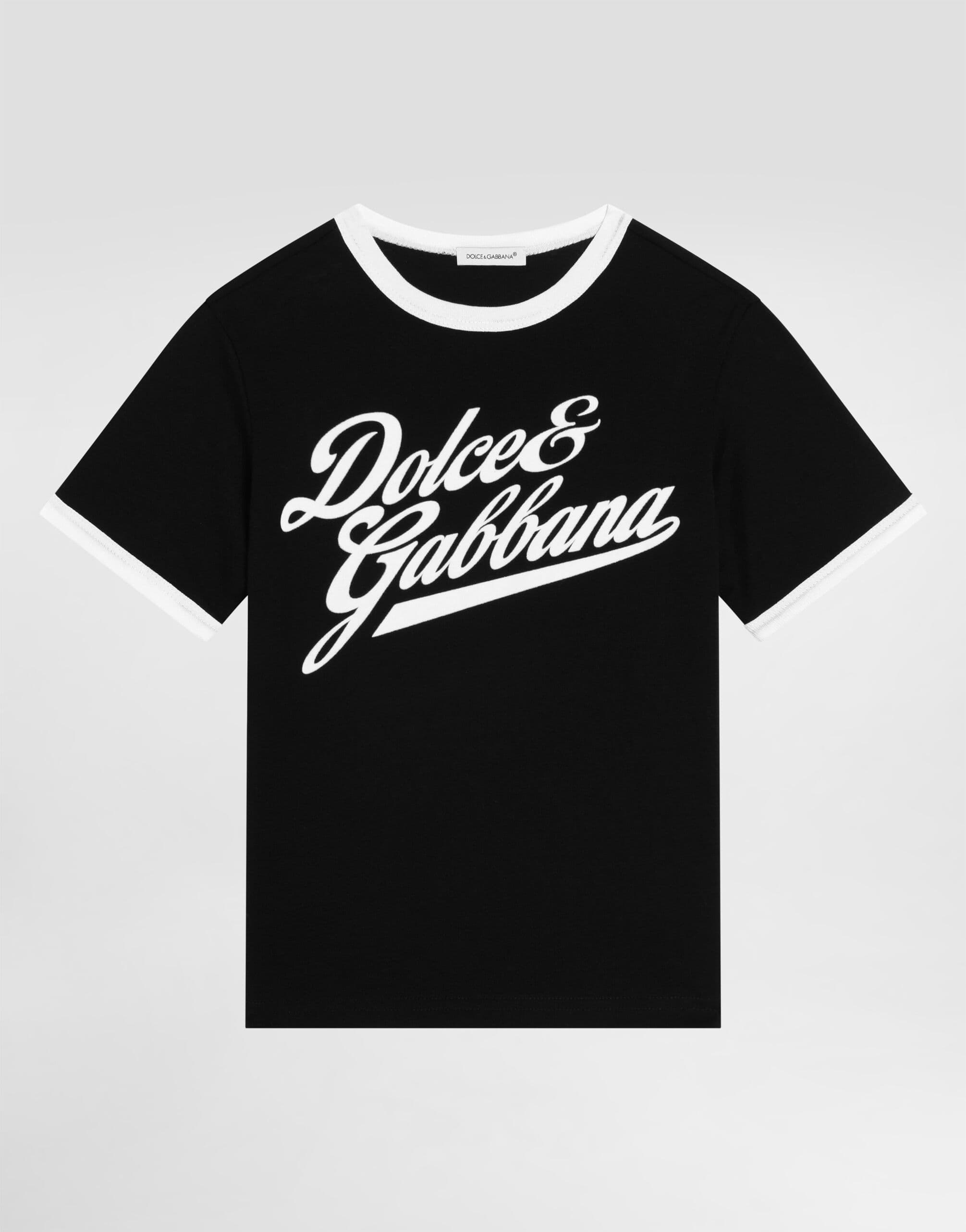 Dolce & Gabbana Kids дитяча футболка джерсі з принтом Dolce&Gabbana  - 1