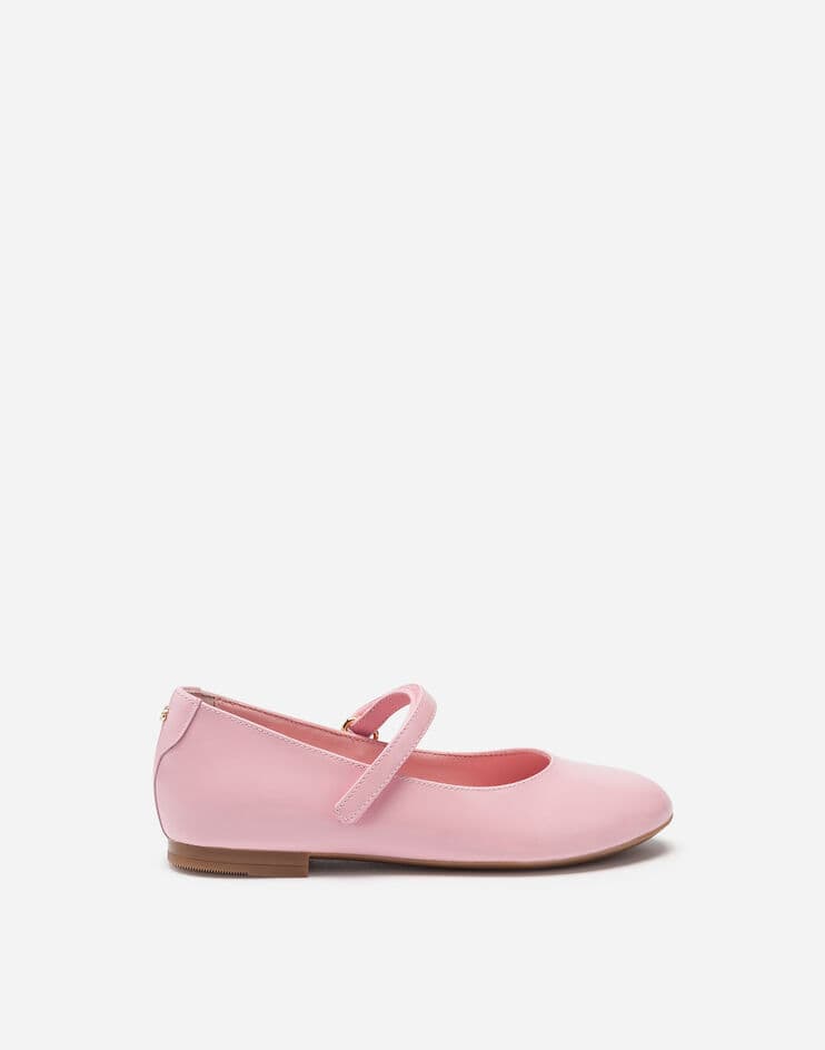Dolce & Gabbana Kids Patent Leather Pink Mary Janes - 1