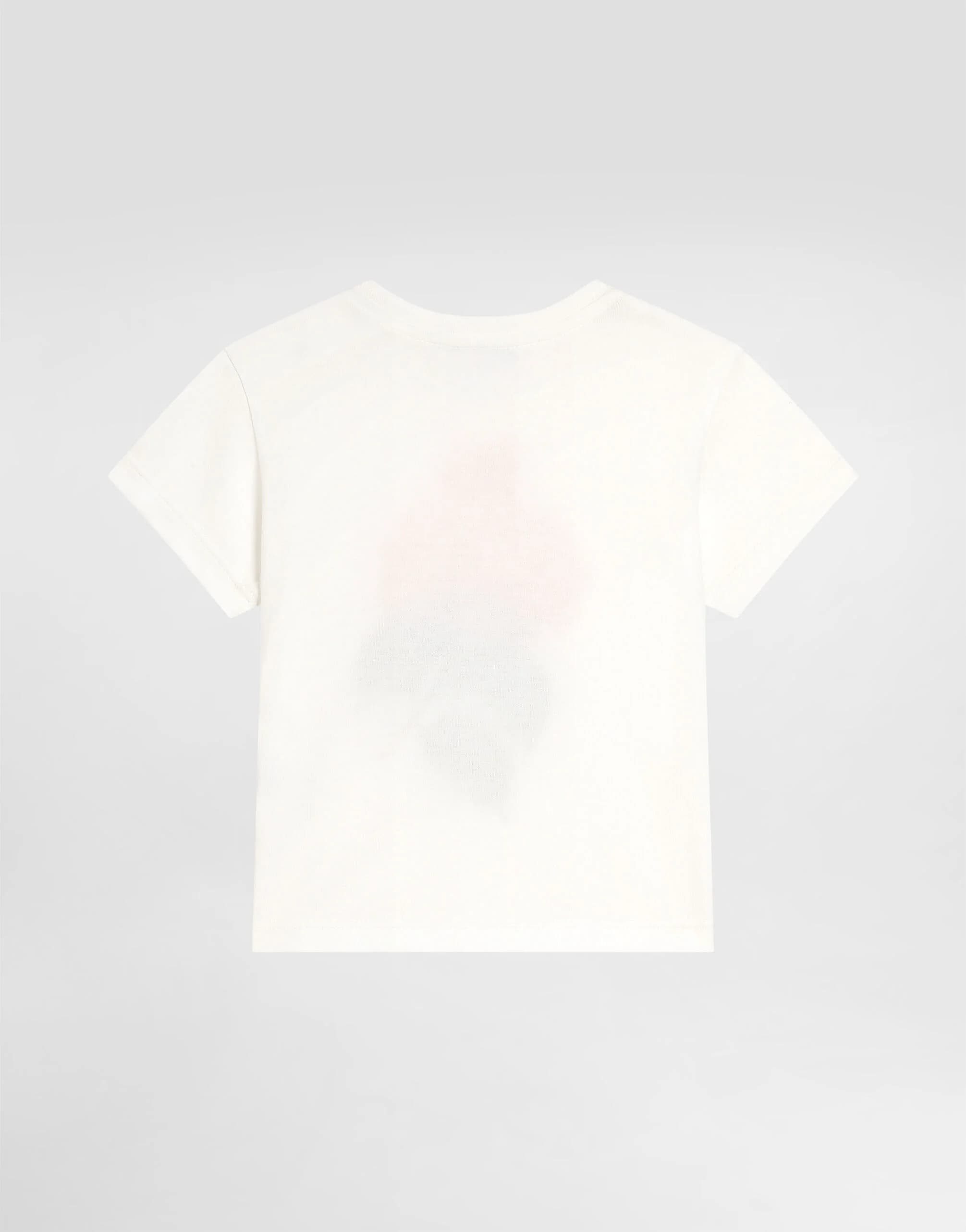 Dolce & Gabbana Kids dziecięcy T-shirt jersey z nadrukiem hortensji - 2