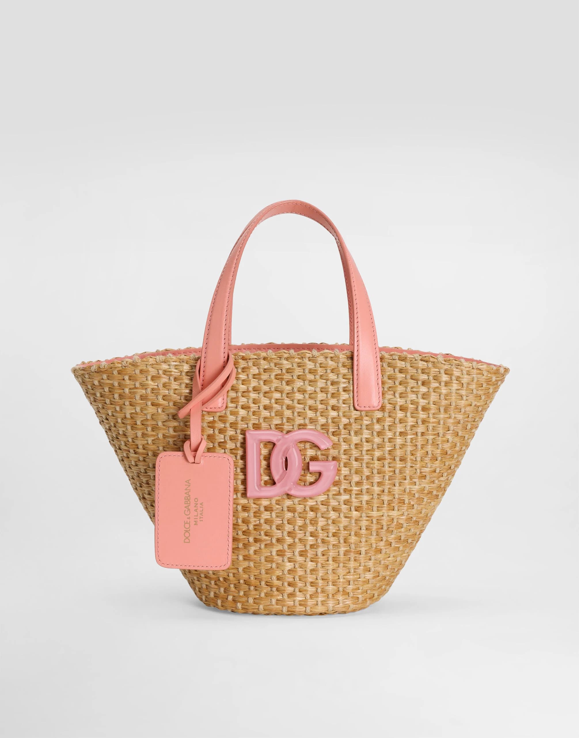 Dolce & Gabbana Kids Дитяча різнобарвна сумка з логотипом DG у Plexi - 1