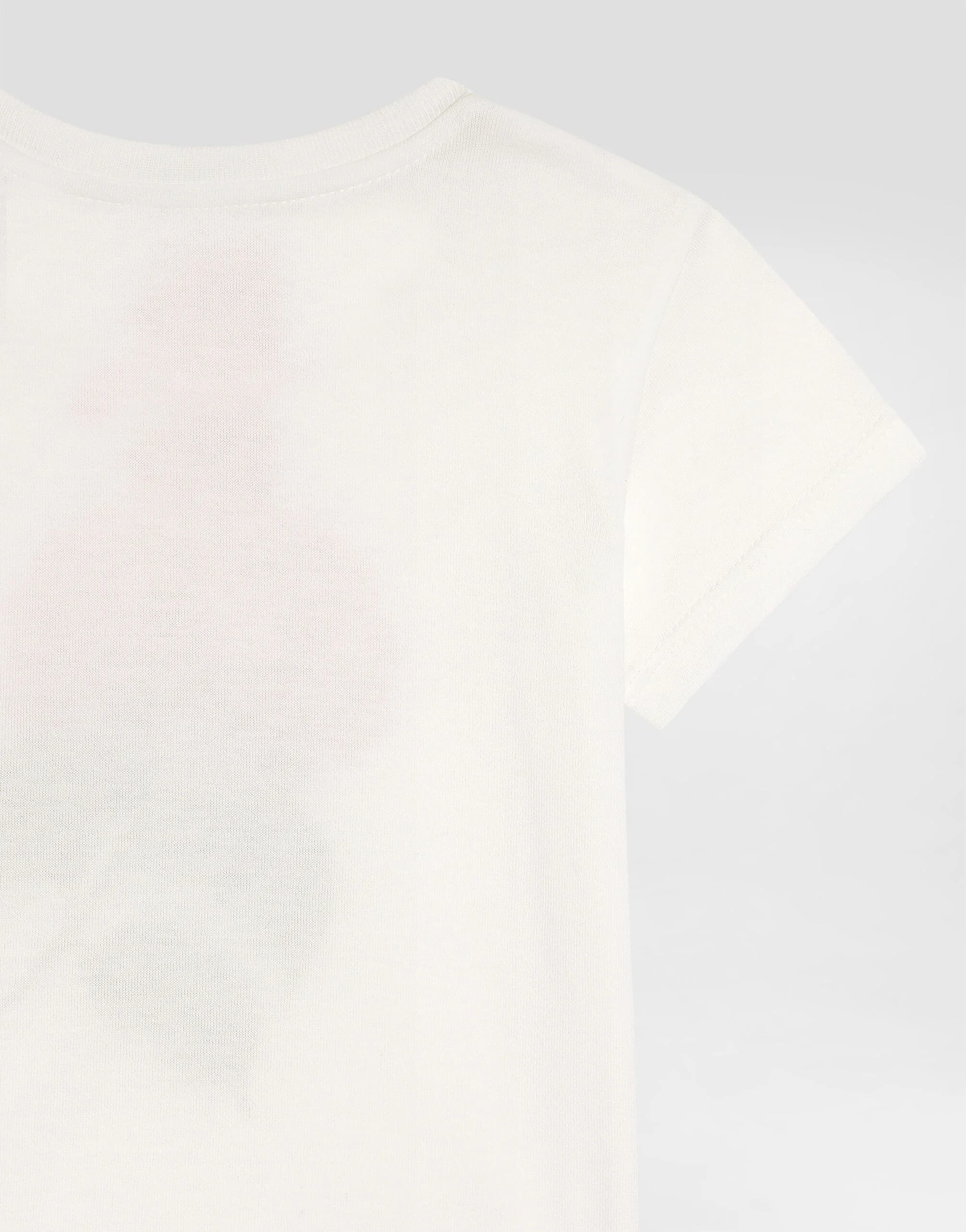 Dolce & Gabbana Kids dziecięcy T-shirt jersey z nadrukiem hortensji - 4