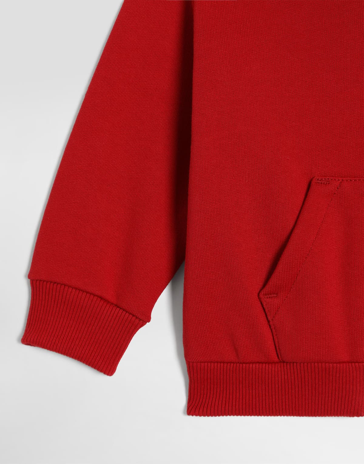 Dolce & Gabbana Kids Zip Hoodie in Red with Logo Patch - 4