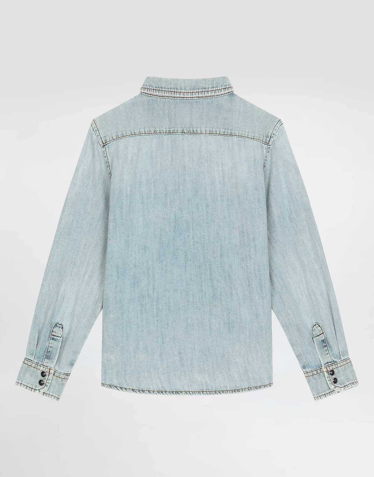 Dolce & Gabbana Kids Dziecięca koszula dżinsowa z logo DG - 2