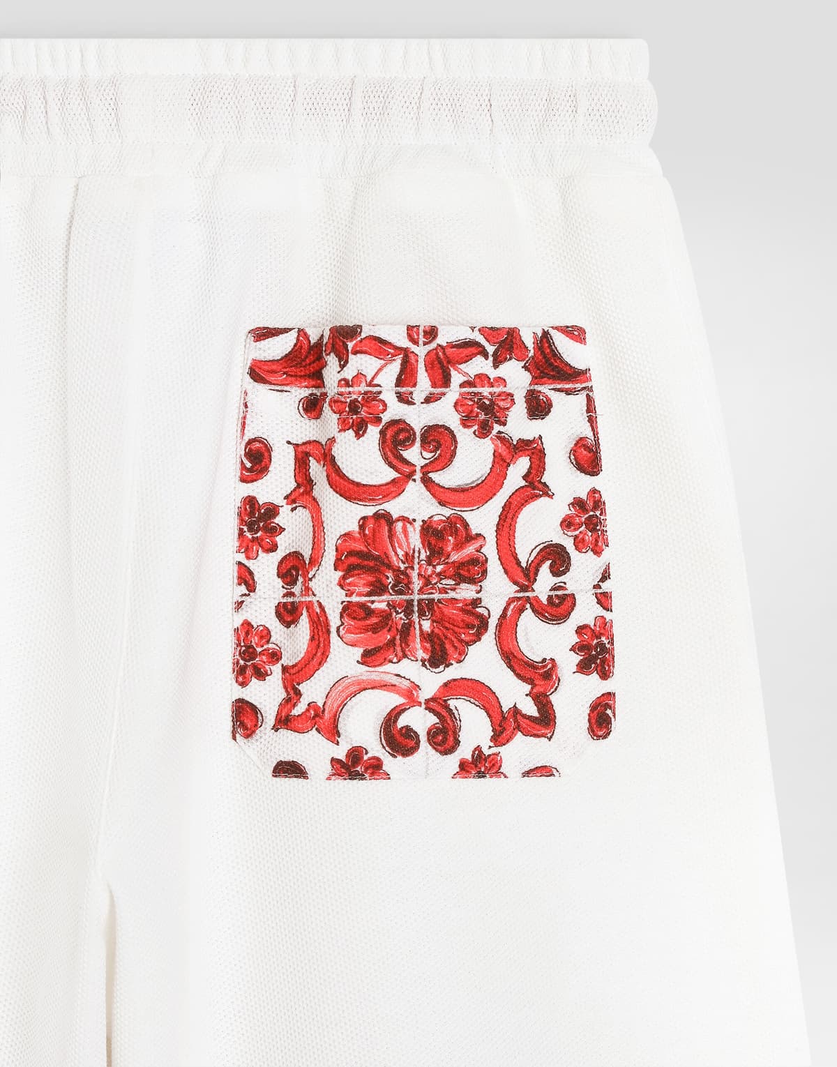 Dolce & Gabbana Kids Boys Majolica-Print Double Piqué Bermuda Shorts - 5