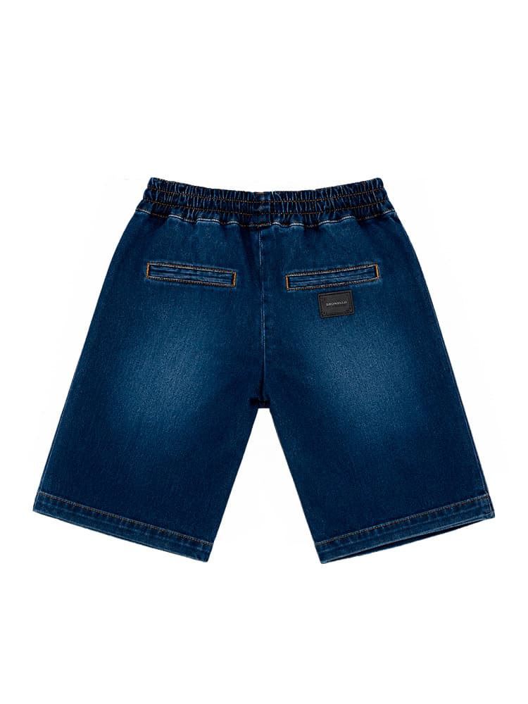 Dolce & Gabbana Kids Dziecięce szorty dżinsowe ze sznurkiem - 2