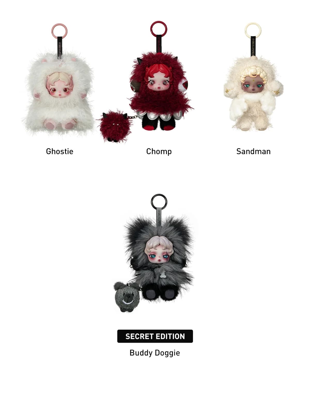  POP MART SKULLPANDA You Found Me Series Plush Doll Pendant – Brelok Blind Box - 5