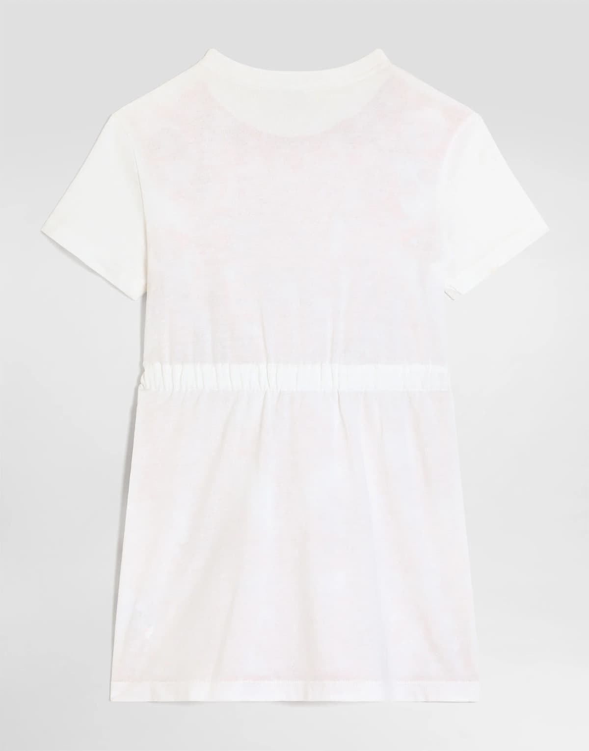 Dolce & Gabbana Kids Girls Majolica-Print Jersey Dress with Trompe-l'œil Top - 3