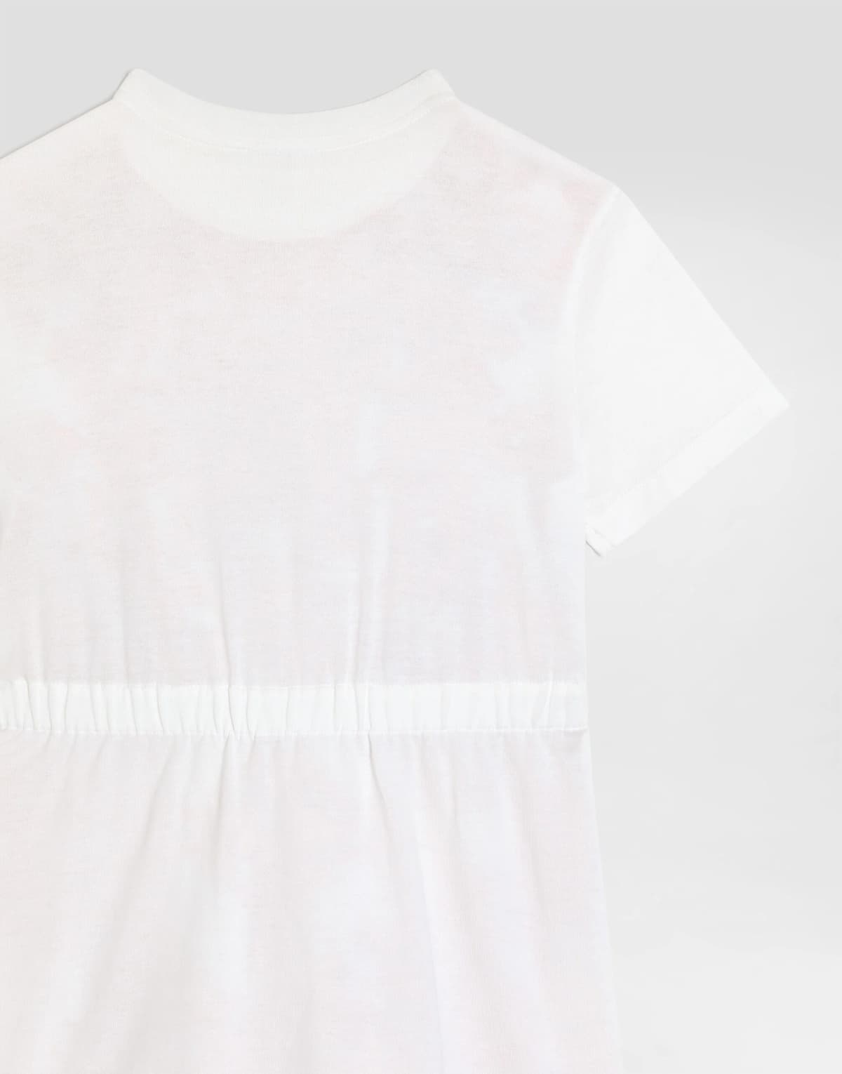 Dolce & Gabbana Kids Girls Majolica-Print Jersey Dress with Trompe-l'œil Top - 5