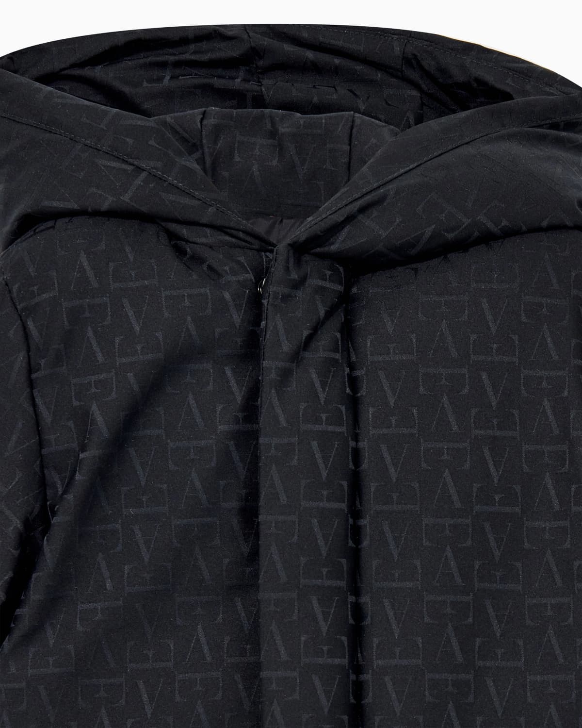 Emporio Armani Dziewczęca kurtka puchowa z żakardowym monogramem - 2