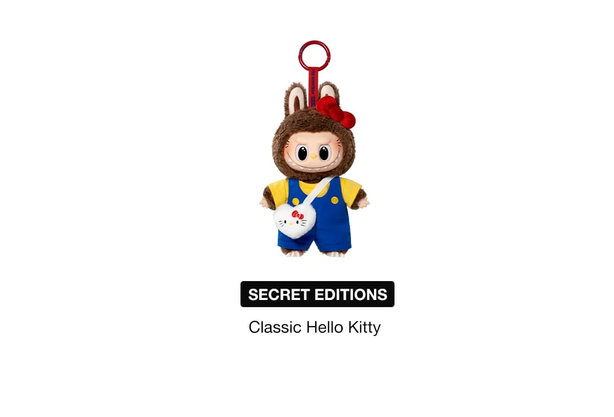 Плюшевий брелок-сюрприз POP MART The Monsters Hello Kitty and Friends Series – Колаборація Лабубу х Санріо - 5