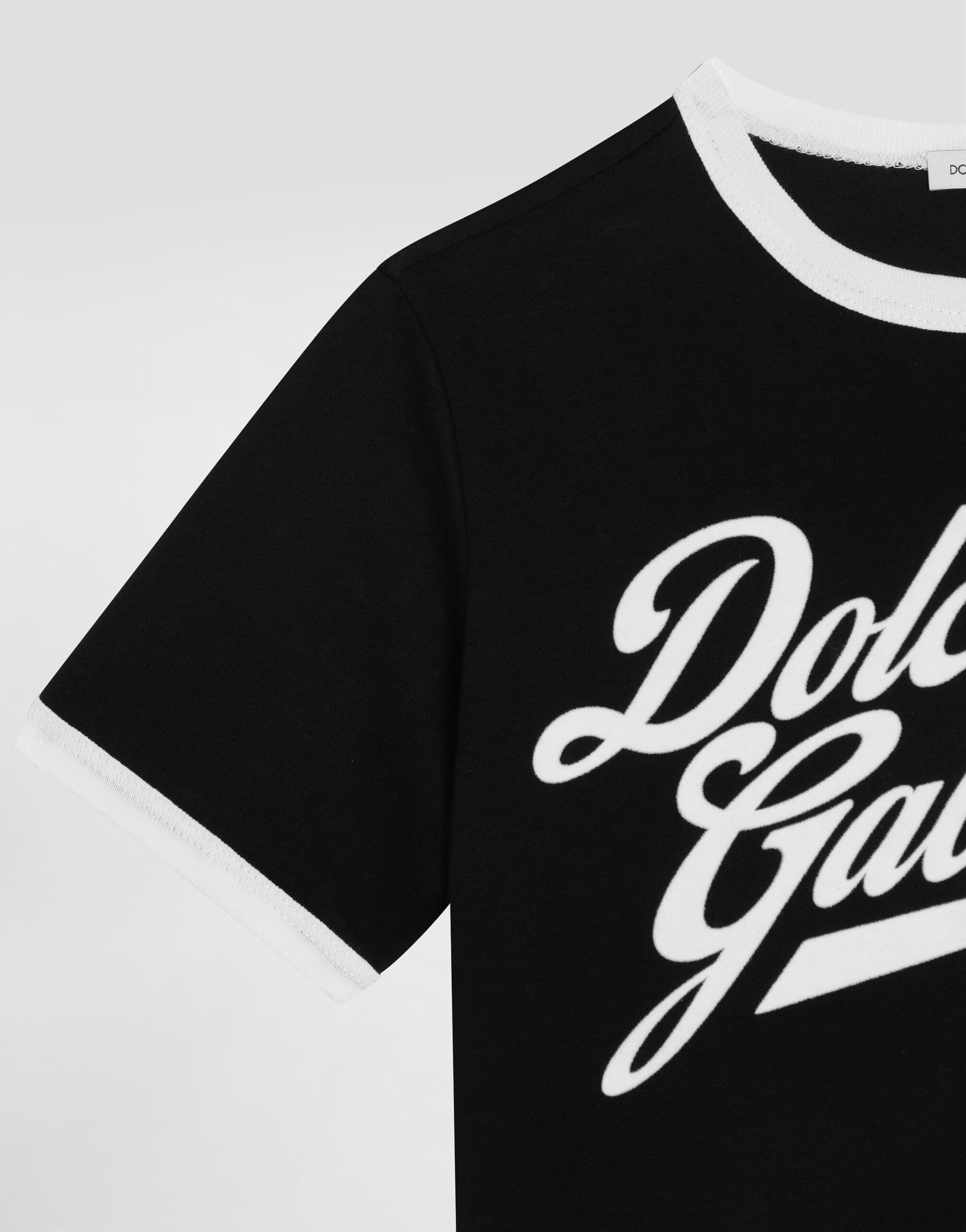 Dolce & Gabbana Kids дитяча футболка джерсі з принтом Dolce&Gabbana  - 3