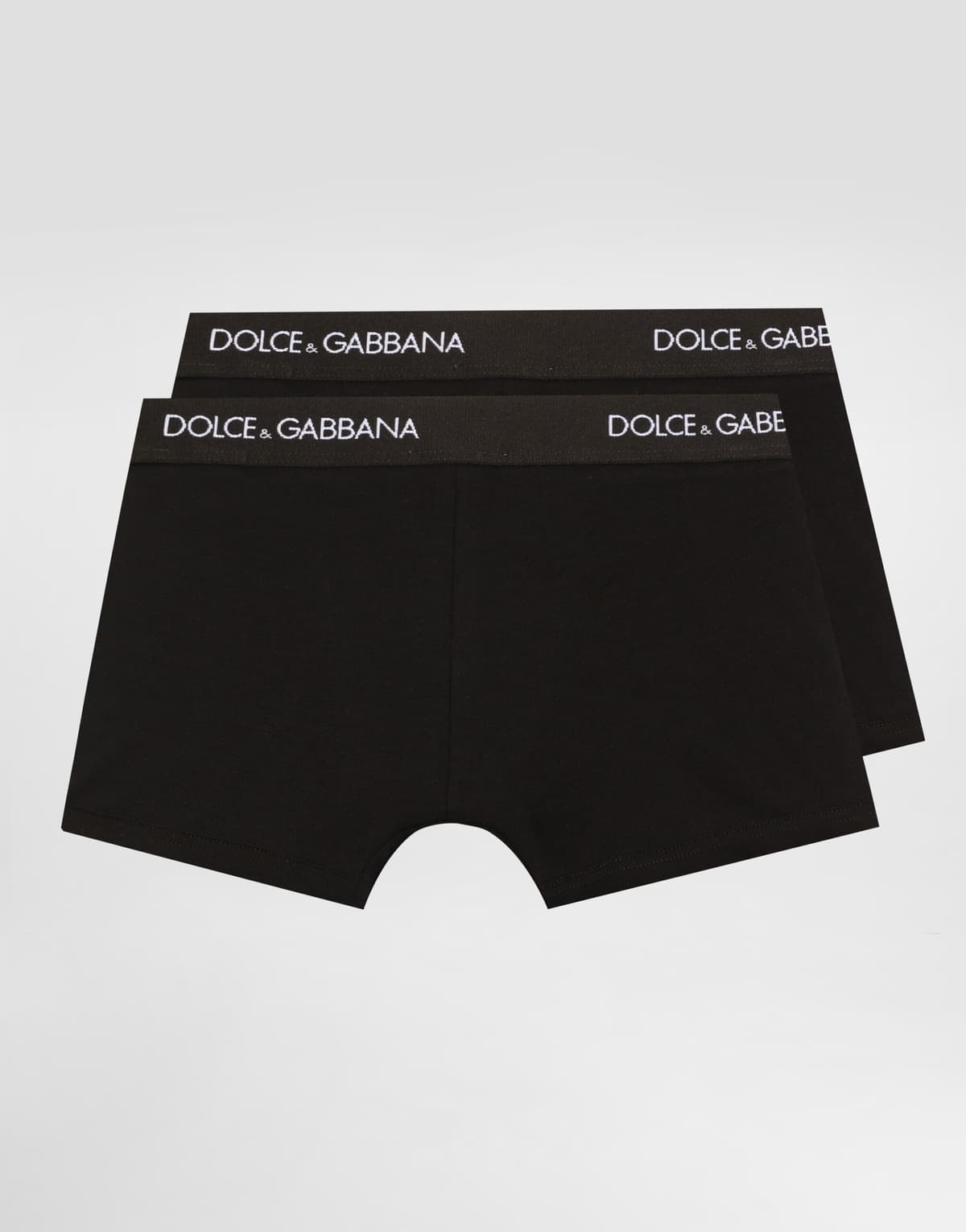 Dolce & Gabbana Kids Хлопчачий двопак боксерів з фірмовою резинкою - 2