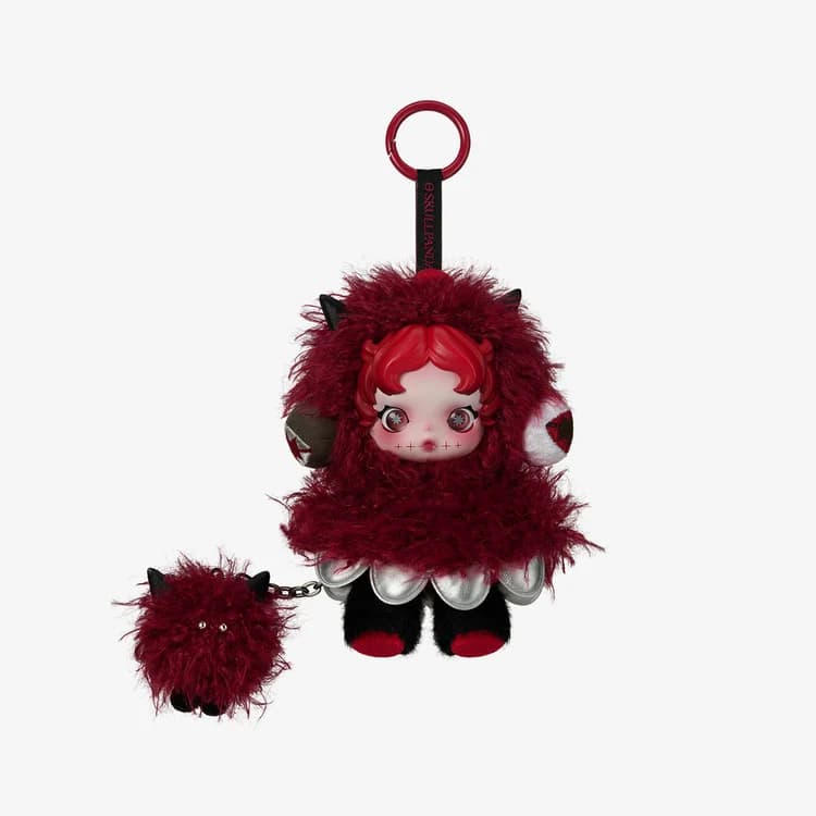  POP MART SKULLPANDA You Found Me Series Plush Doll Pendant – Brelok Blind Box - 1