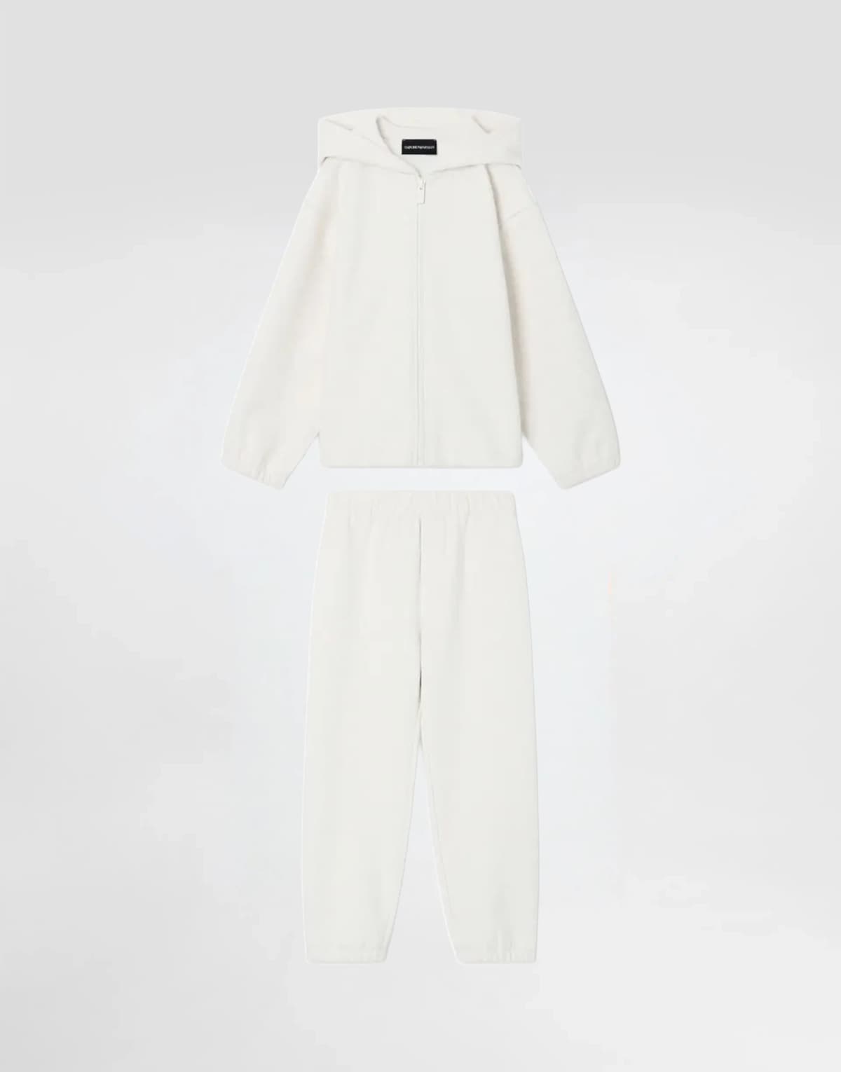 Emporio Armani Dziecięcy zestaw dresowy z żakardu double jersey