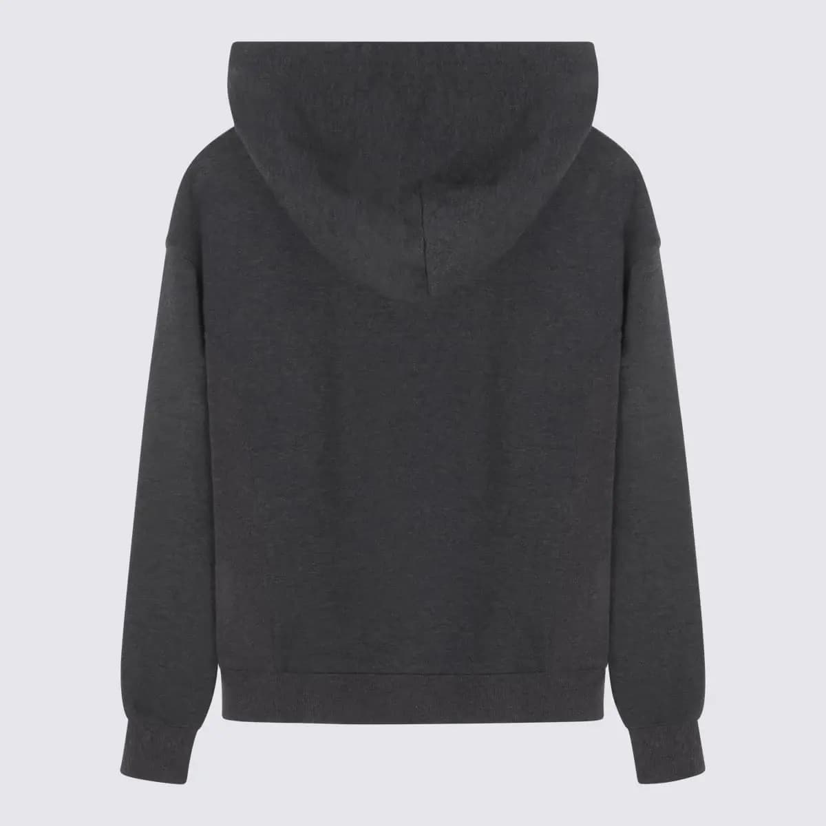 Dolce & Gabbana Kids dziecięca melanżowa bluza z kapturem z naszywką DG - 2