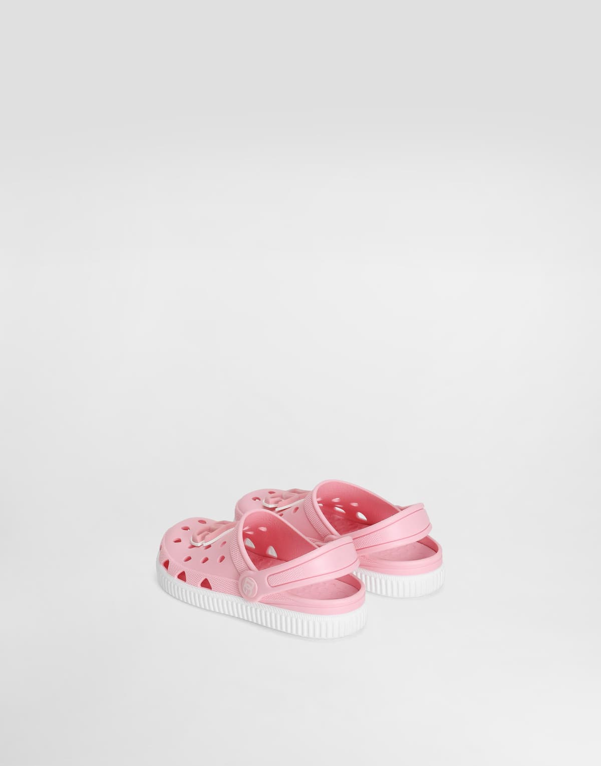 Гумові сліпони Dolce & Gabbana Kids з логотипом DG - 4