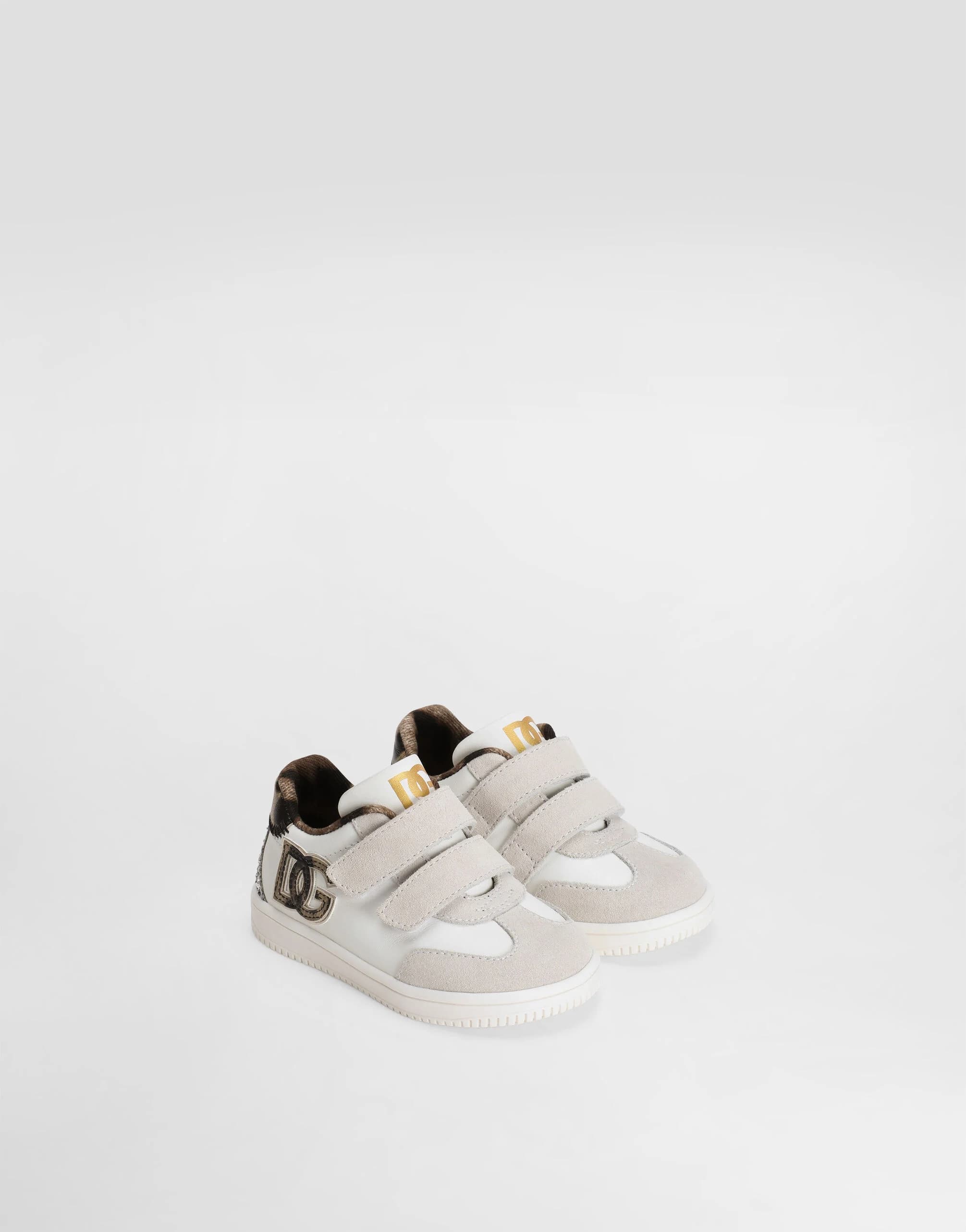 Кросівки First Steps Dolce & Gabbana Kids DG Original з телячої шкіри - 2