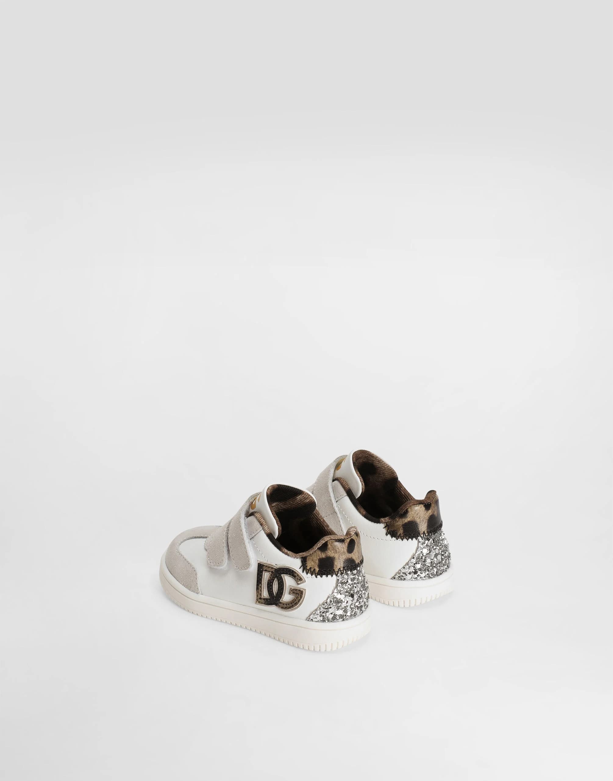 Кросівки First Steps Dolce & Gabbana Kids DG Original з телячої шкіри - 4