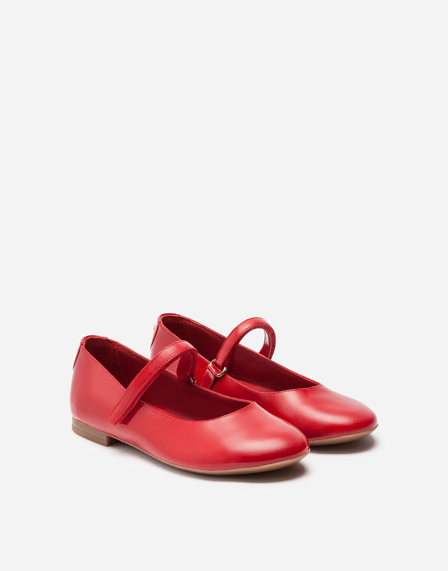 Dolce & Gabbana Kids Dziecięce lakierowane baleriny Mary Jane - 2