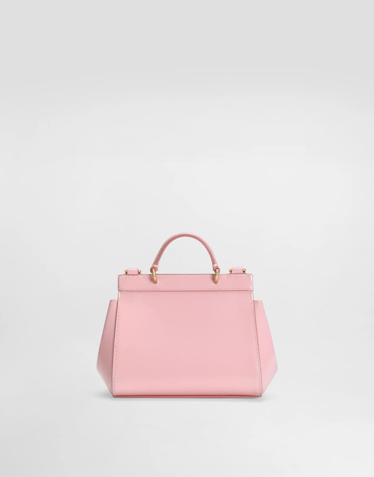 Dolce & Gabbana Kids Patent leather mini Sicily bag in pink - 6