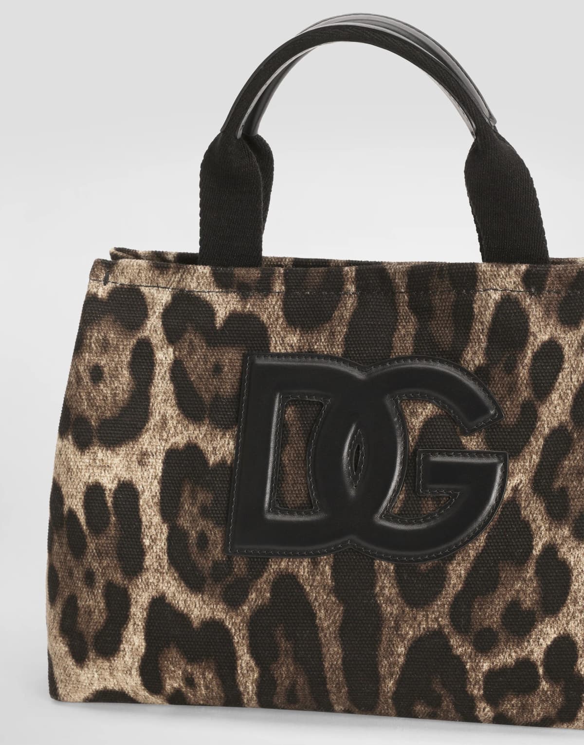 Dolce & Gabbana Kids Leo-Print Canvas Tote Bag - 3