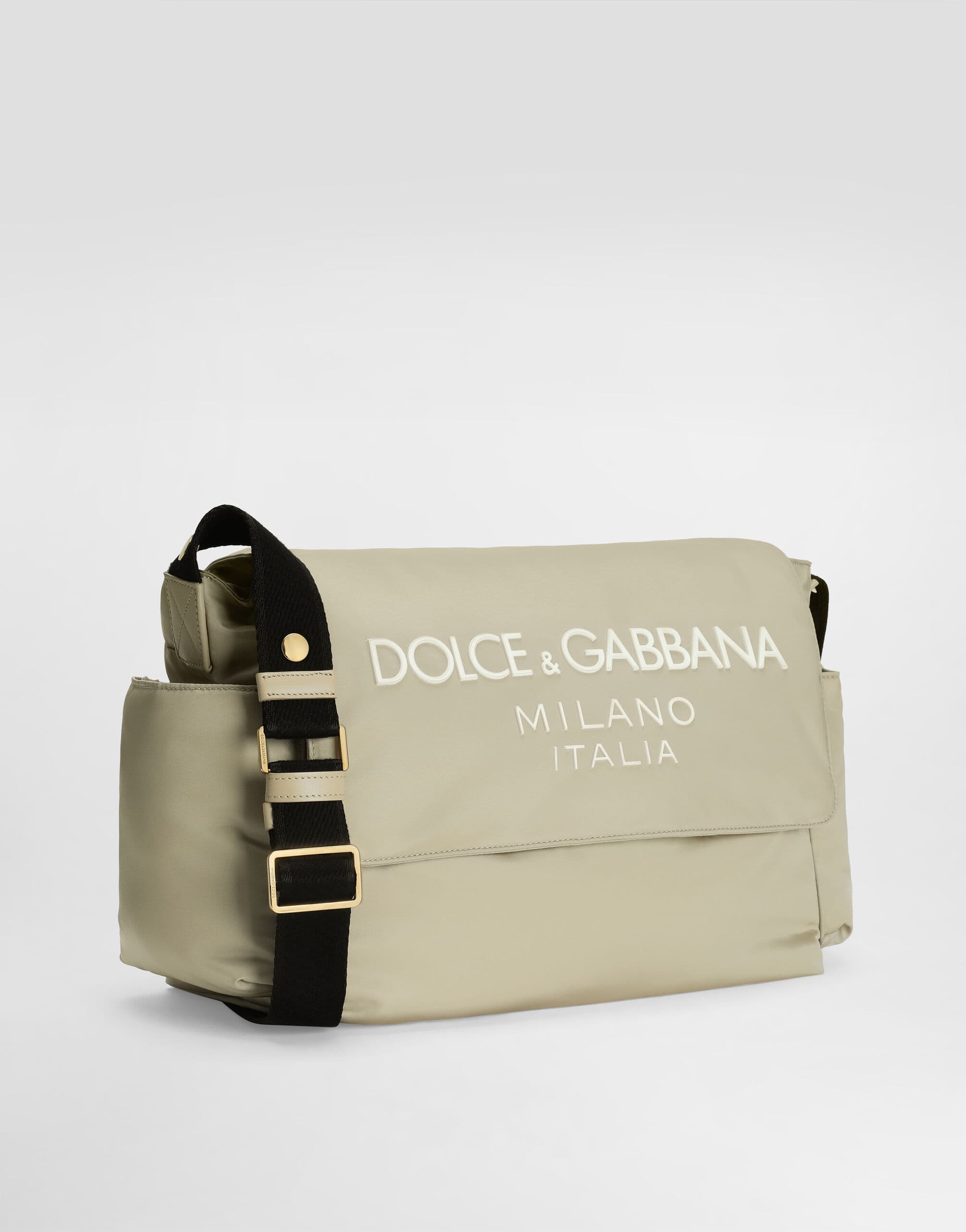 Dolce & Gabbana Kids Нейлонова сумка з килимком для пеленання та гумованим логотипом Dolce&Gabbana - 2