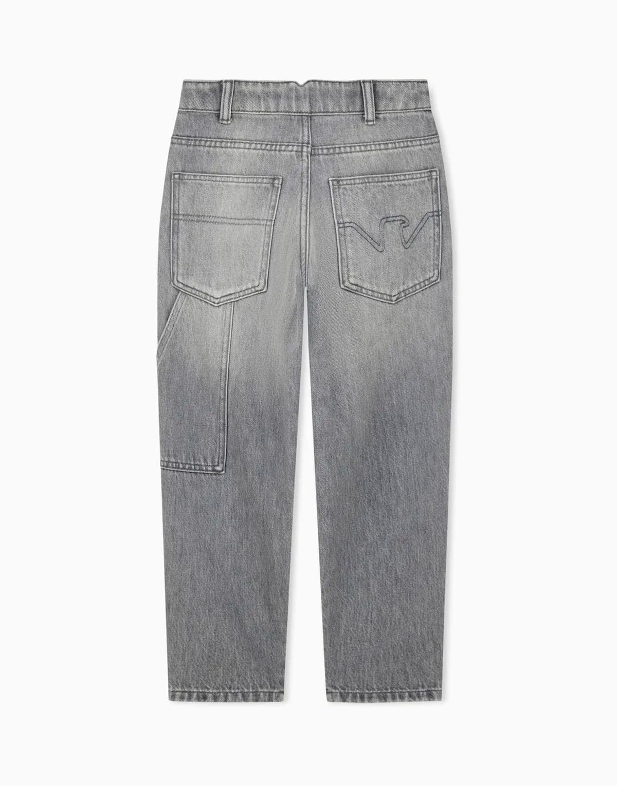 Emporio Armani Dziecięce jeansy straight z prostą nogawką - 4