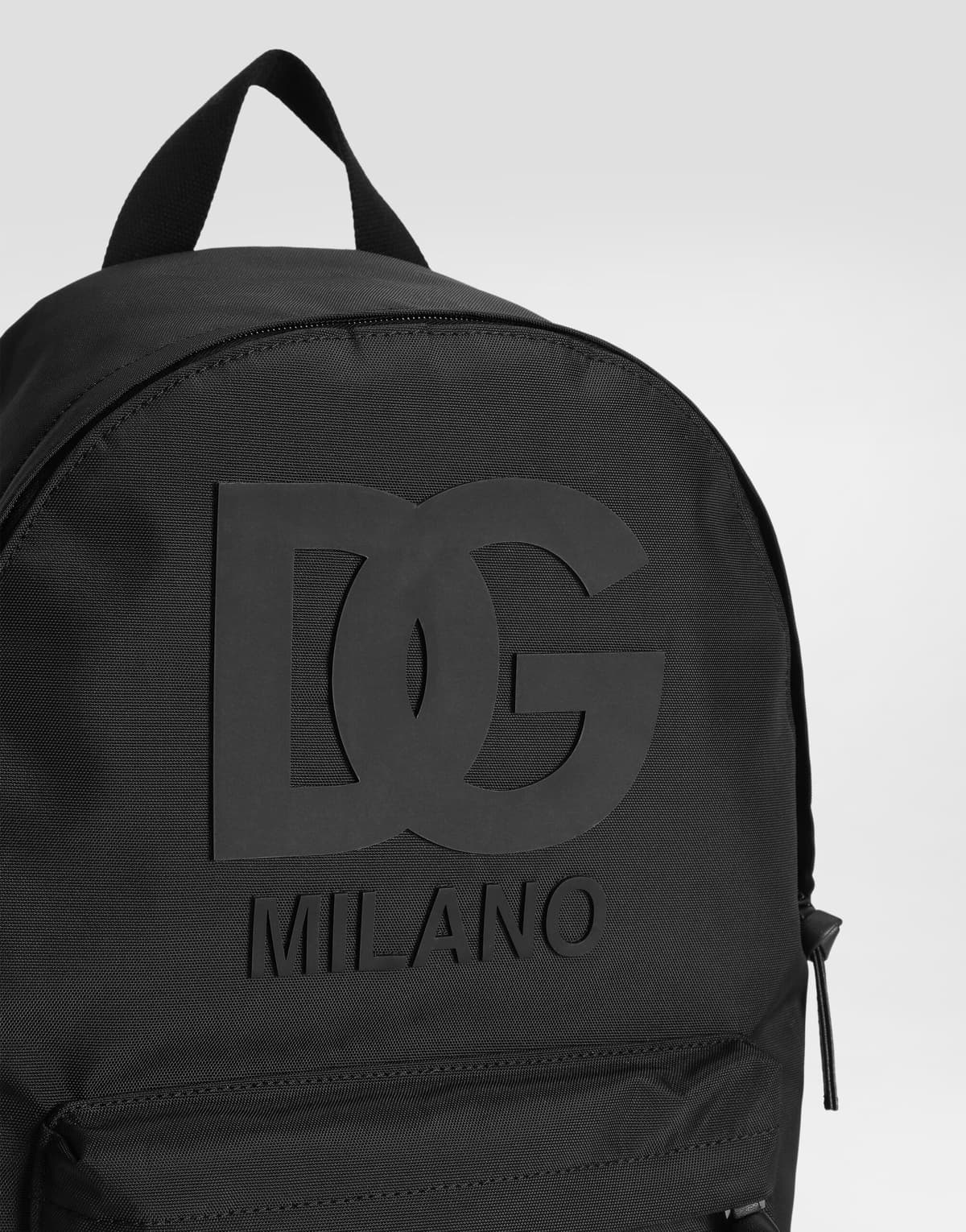 Dolce & Gabbana Kids Dziecięcy plecak nylonowy z gumową naszywką DG - 5