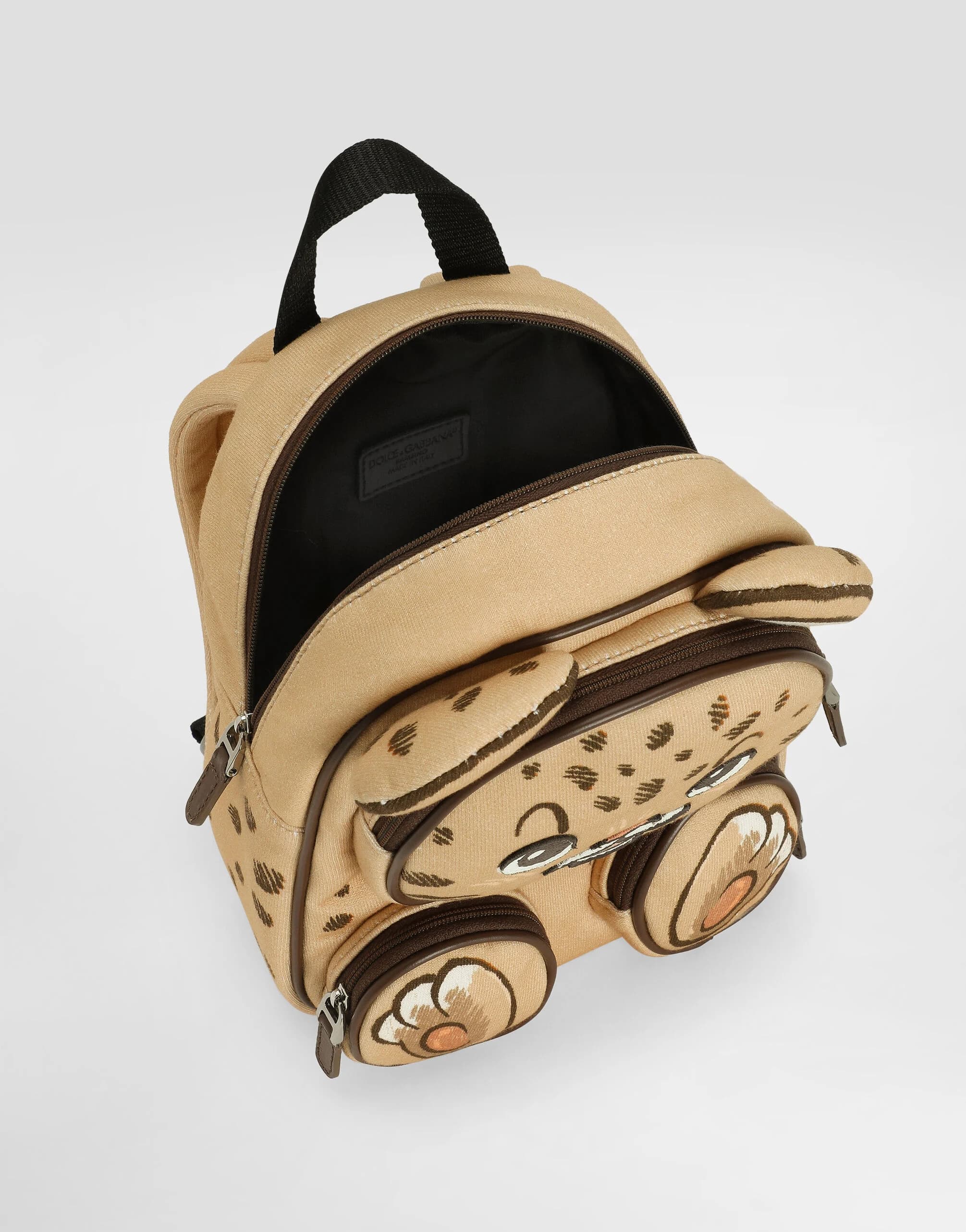 Plecak Dolce & Gabbana Kids z nadrukiem Leo i trójwymiarowymi detalami - 4