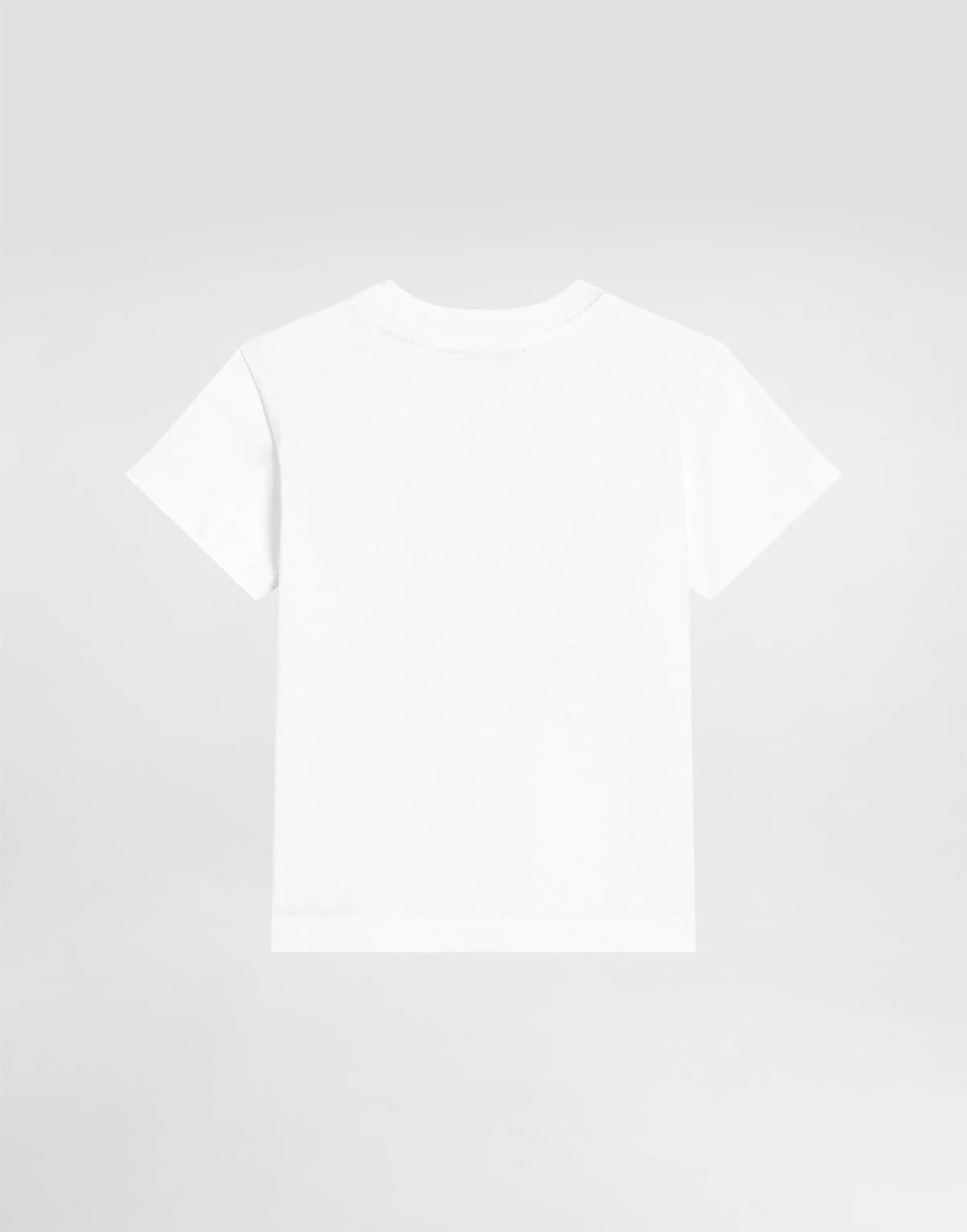 Dolce & Gabbana Kids Бавовняна футболка з коротким рукавом та принтом - 5