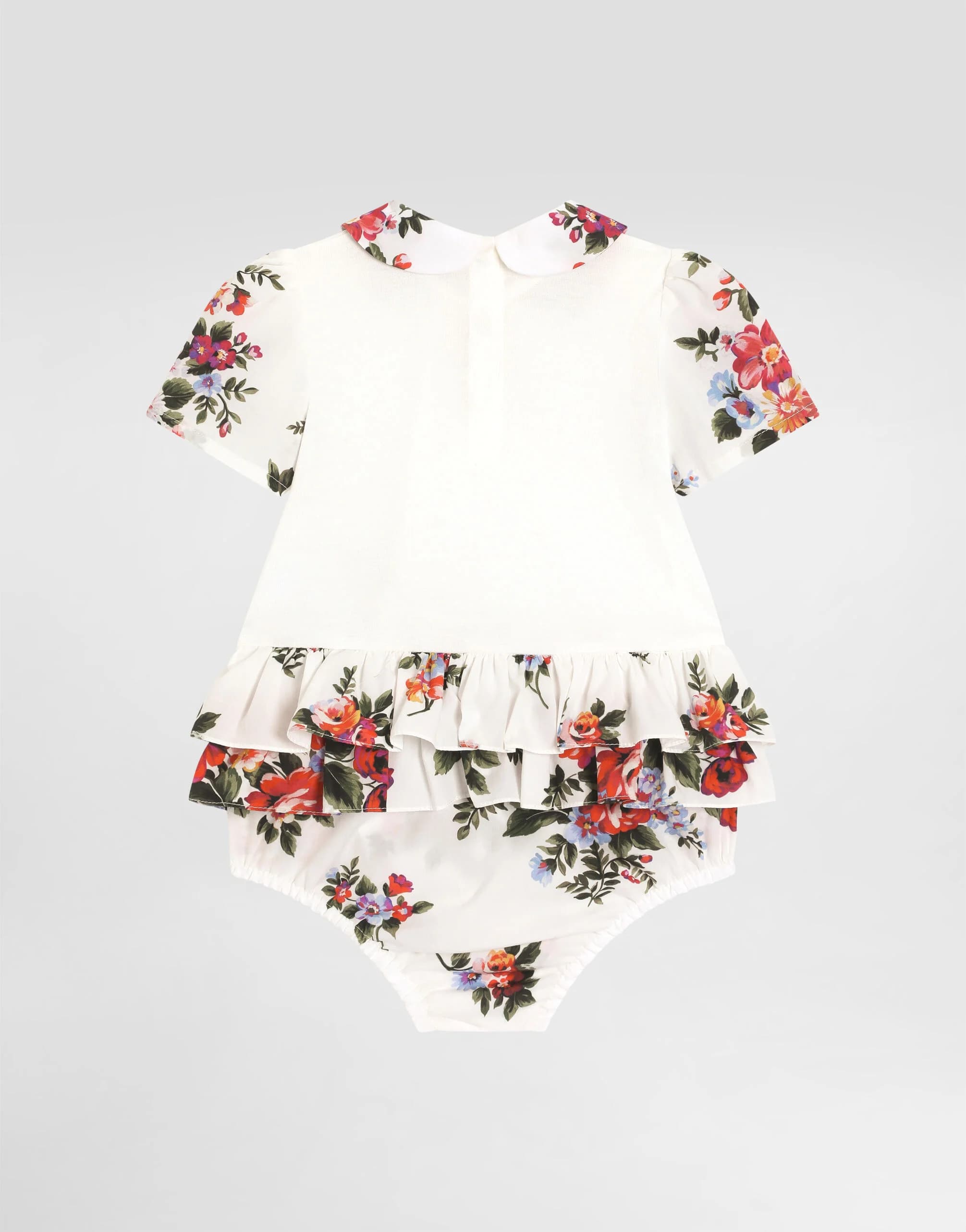 Kombinezon Dolce & Gabbana Kids z nadrukiem w kwiaty - 2