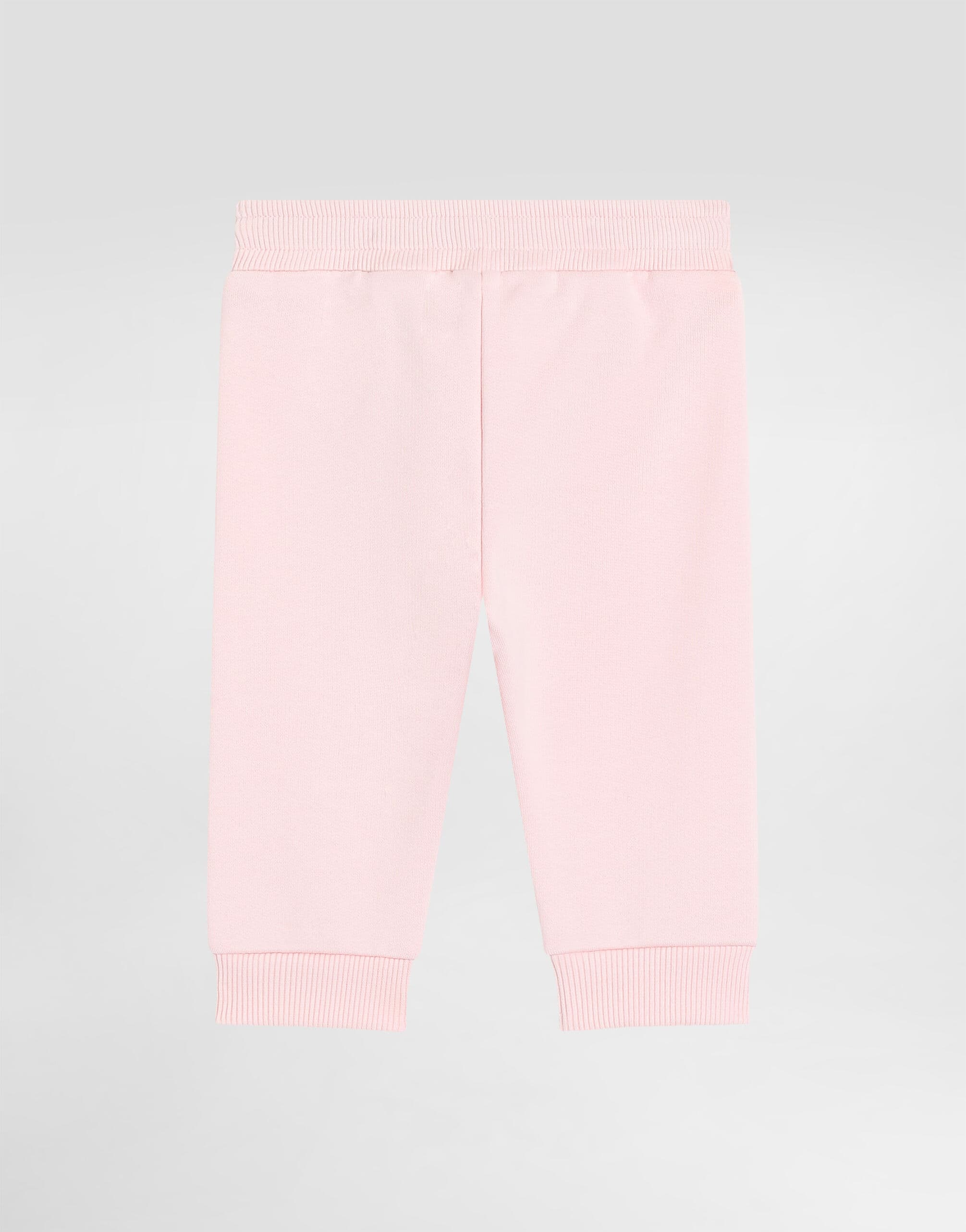 Dolce & Gabbana Kids niemowlęce spodnie dresowe z nadrukiem leoparda i kokardką - 2