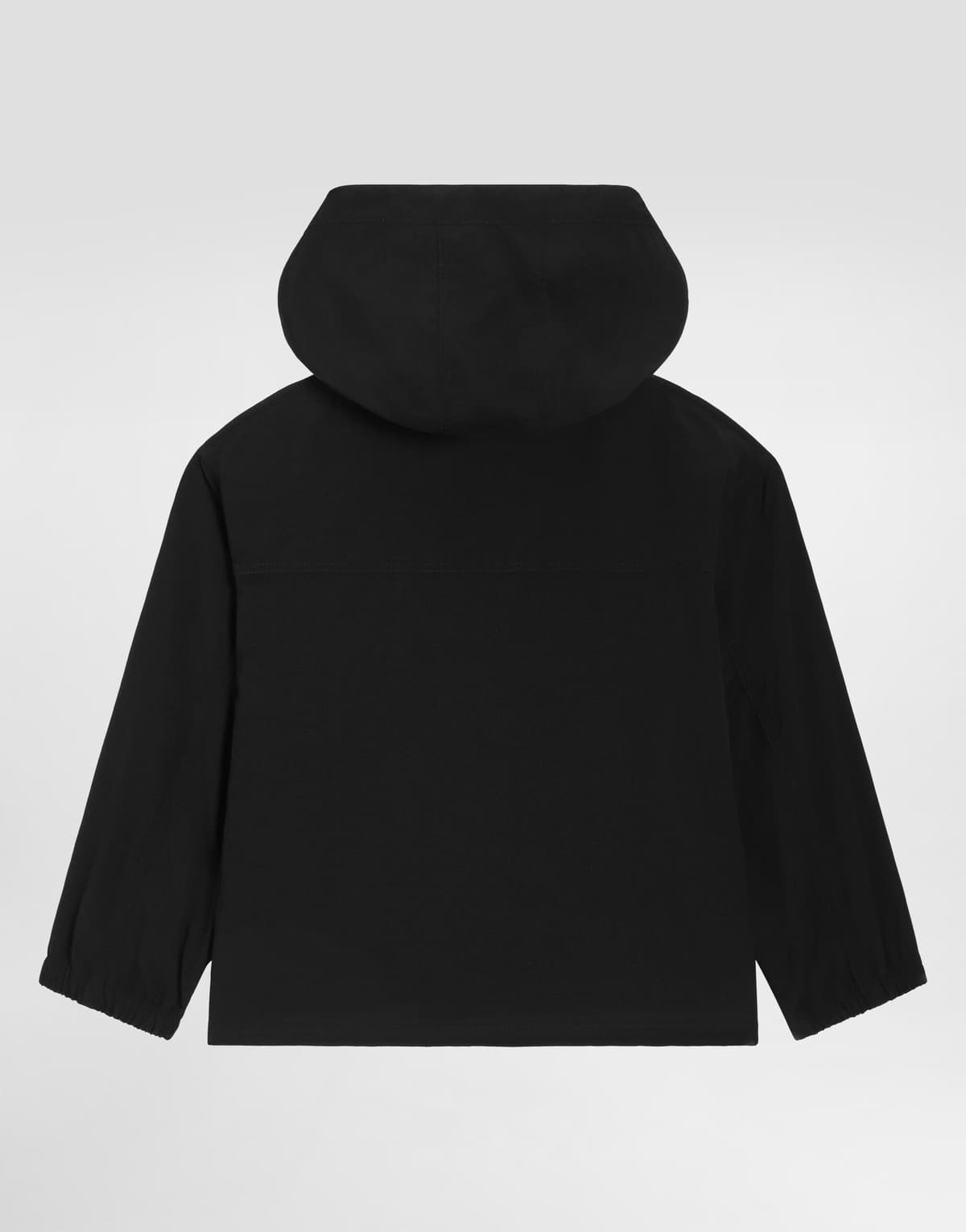 Куртка Dolce & Gabbana Kids оверсайз із капюшоном на блискавці та логотипом DGблискавці та логотипом DG - 2
