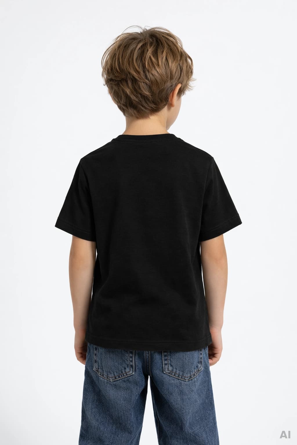 Бавовняна футболка Dolce & Gabbana Kids з металевою пластиною логотипу - 3