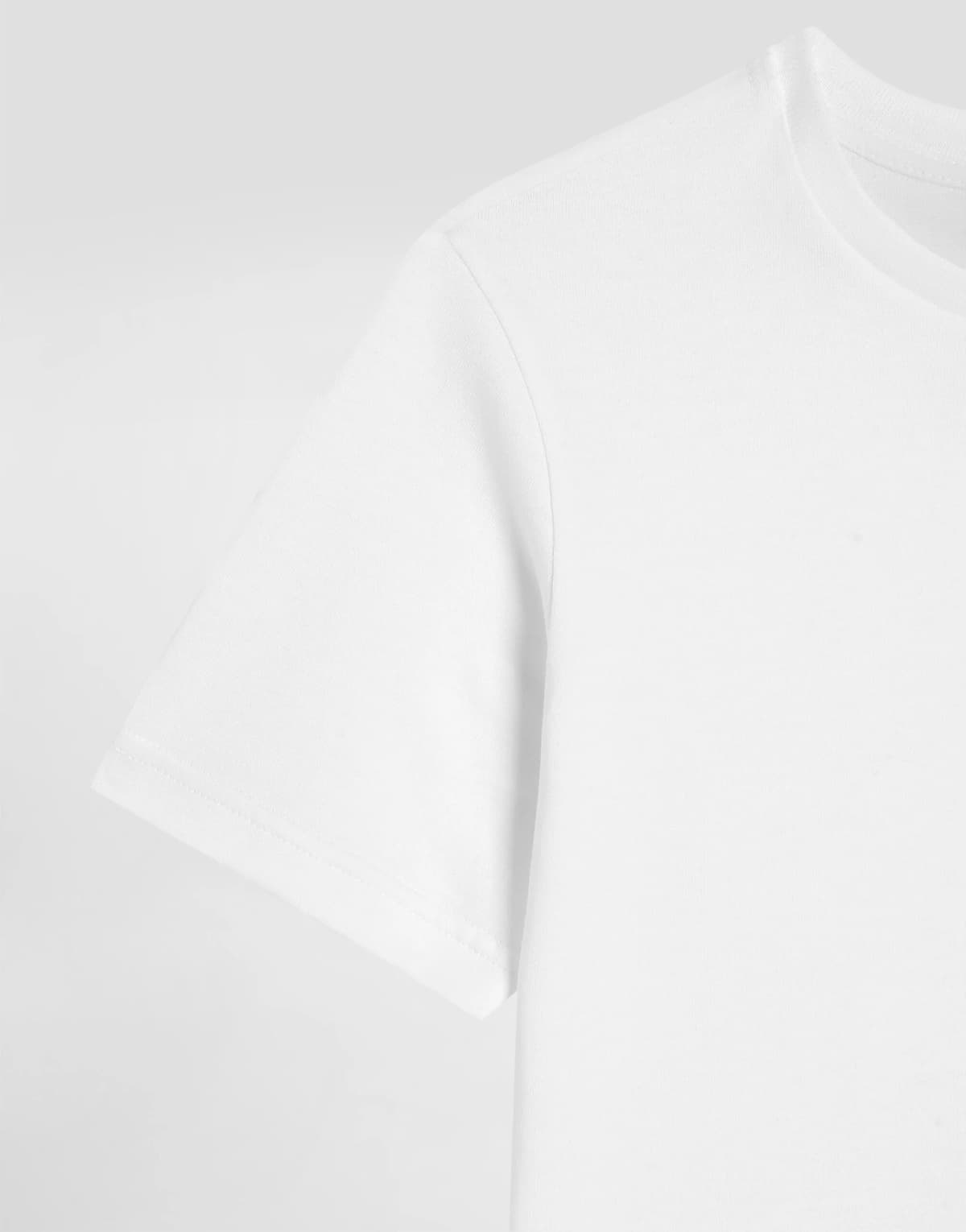 Bawełniany T-shirt Dolce & Gabbana Kids z naszywką z logo - 4
