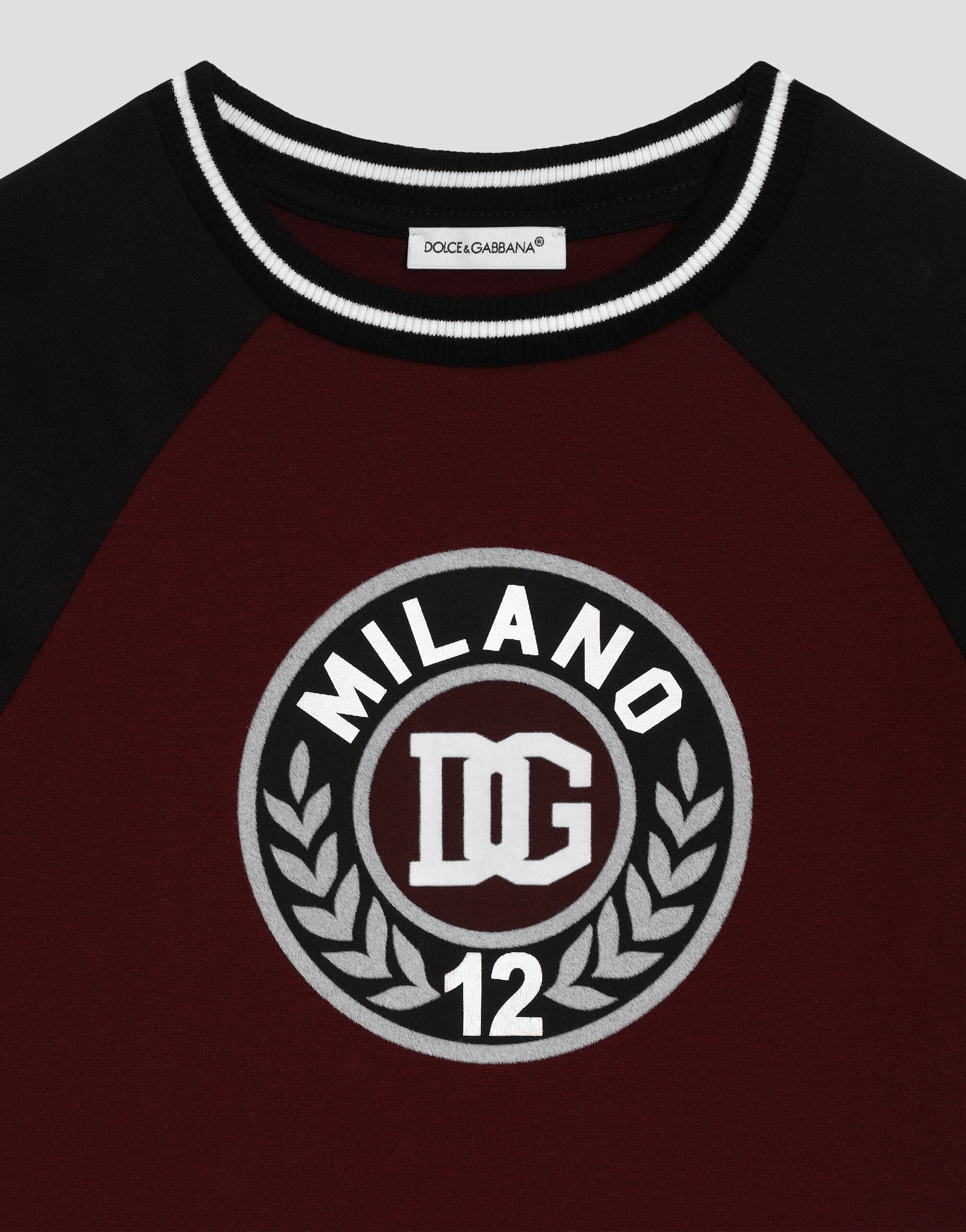 Bawełniany T-shirt Dolce & Gabbana Kids z nadrukiem - 3