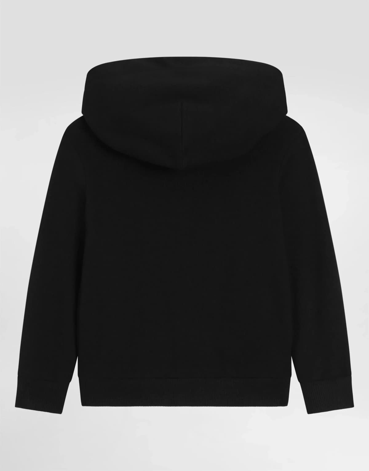 Dolce & Gabbana Худі на змійці з металевою пластиною з логотипом - 6