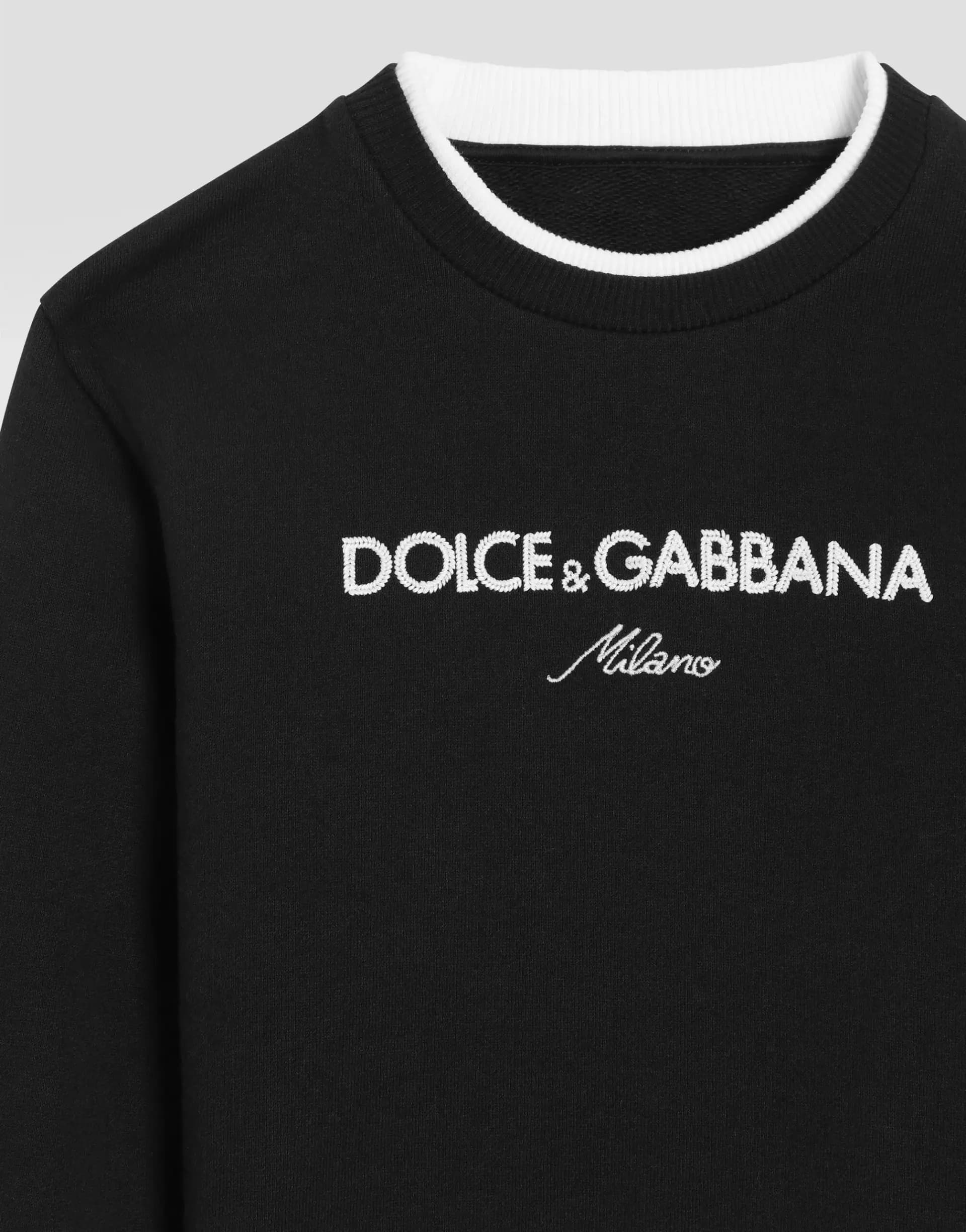 Bluza dziecięca Dolce & Gabbana z haftem DG - 3