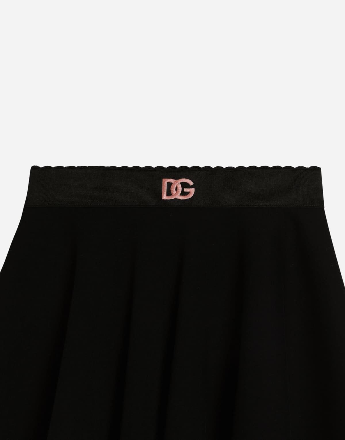Dolce & Gabbana Kids Спідниця бавовняна з логотипом DG - 5