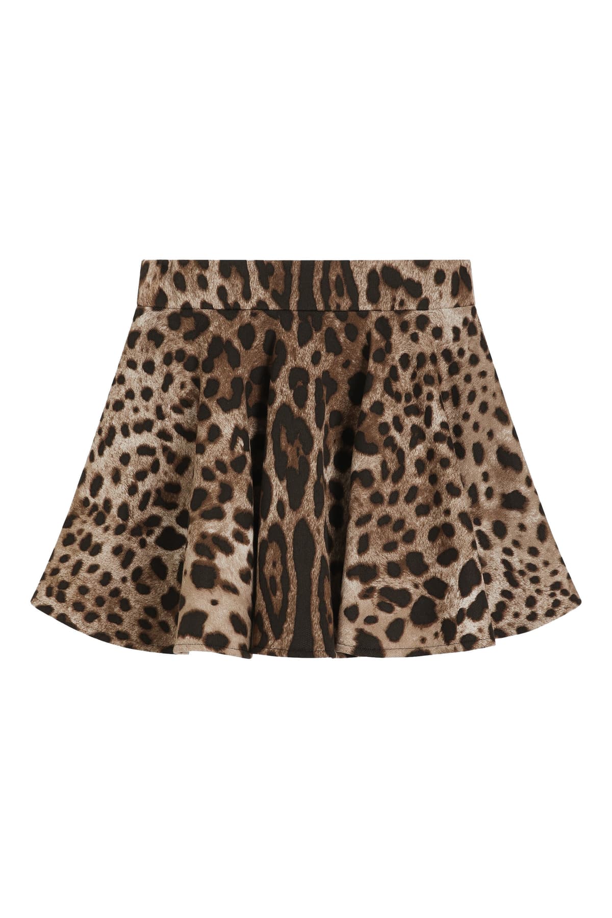 Spódnica Dolce & Gabbana Kids w panterkę - 5