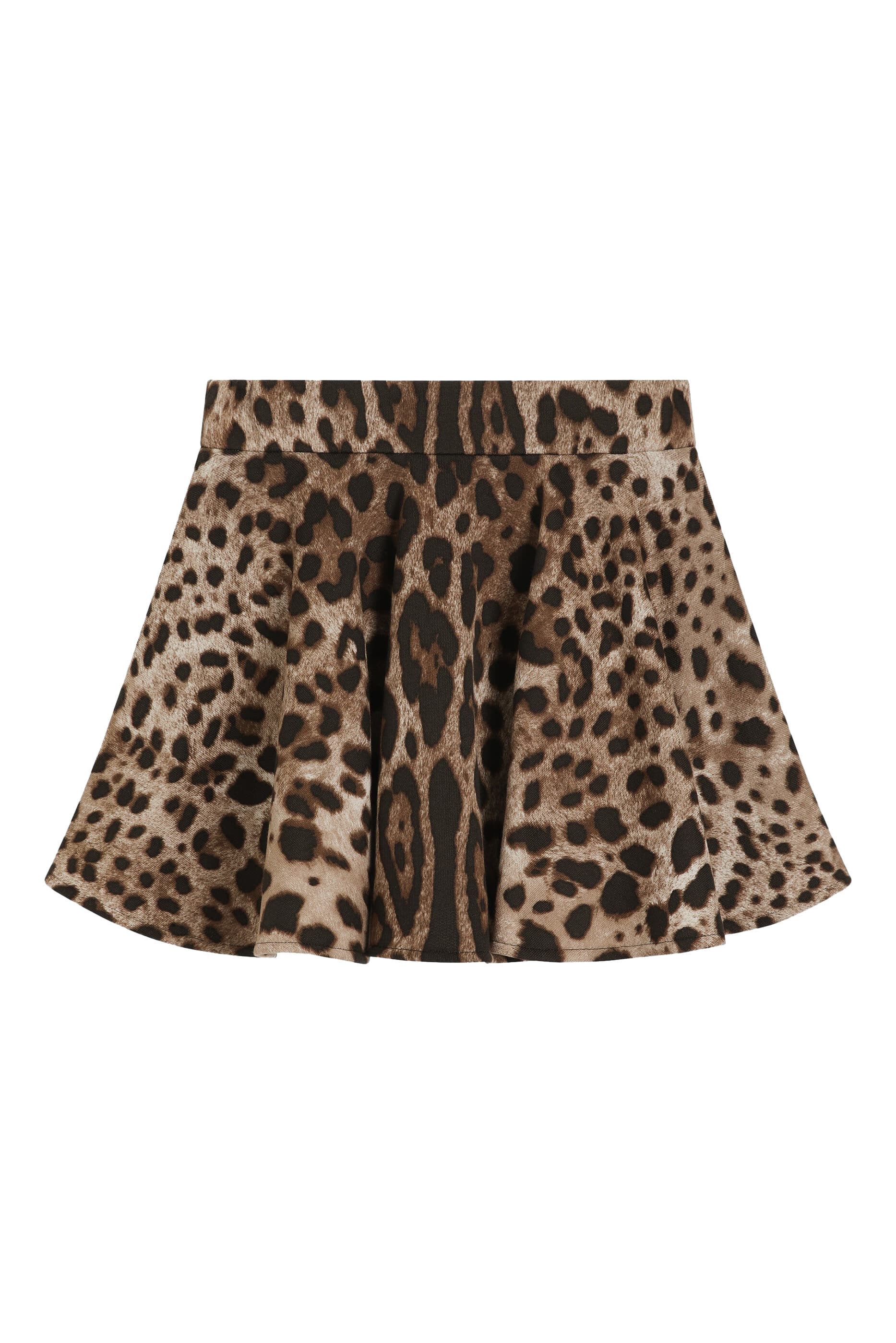 Spódnica Dolce & Gabbana Kids w panterkę - 5