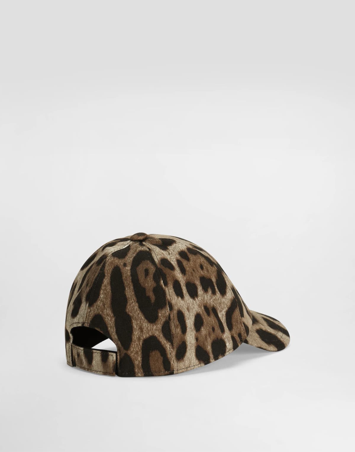 Dolce & Gabbana Kids Leopard-Print Cotton Baseball Hat - 2