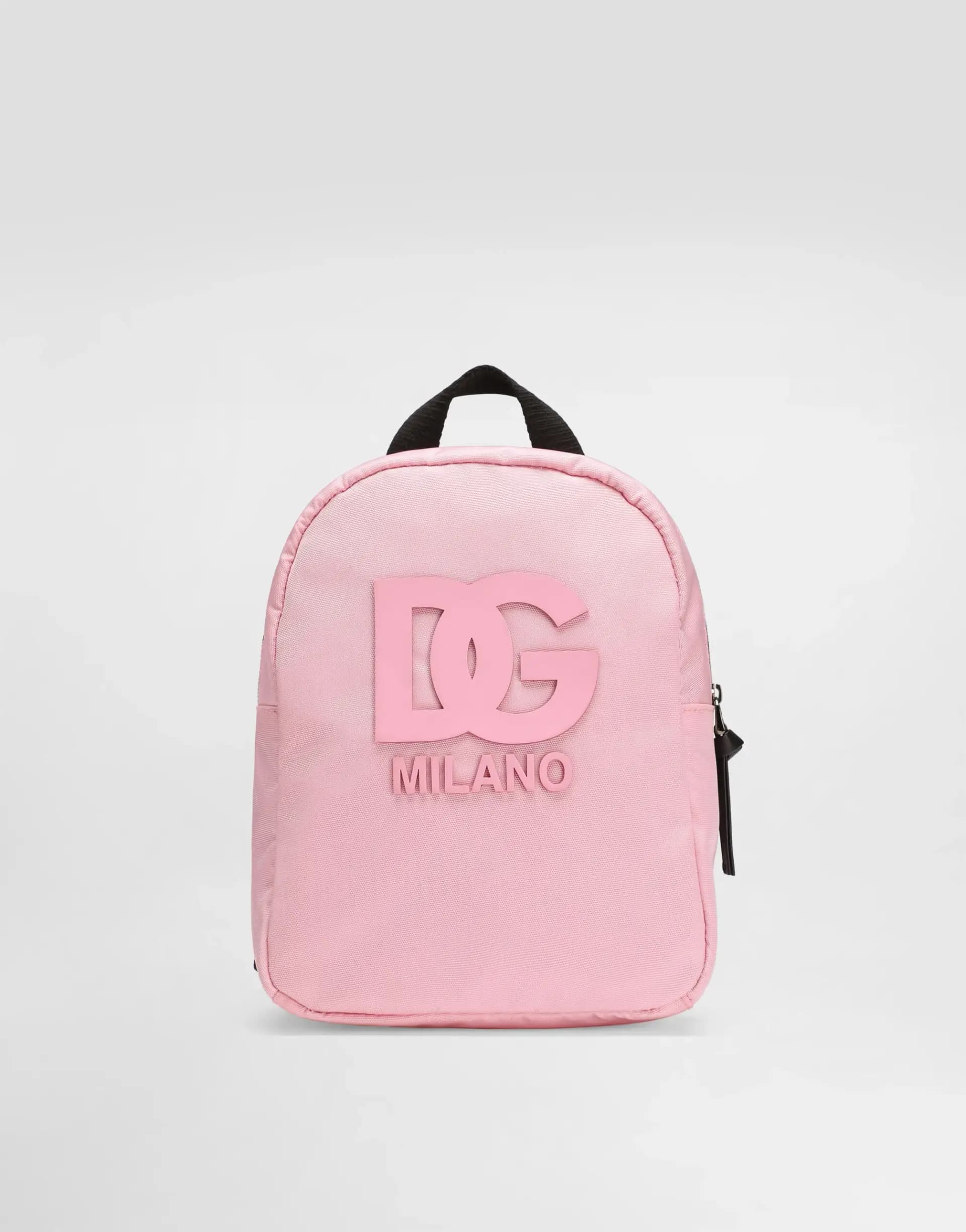Dolce & Gabbana Kids Nylon backpack with DG rubber patch - 1