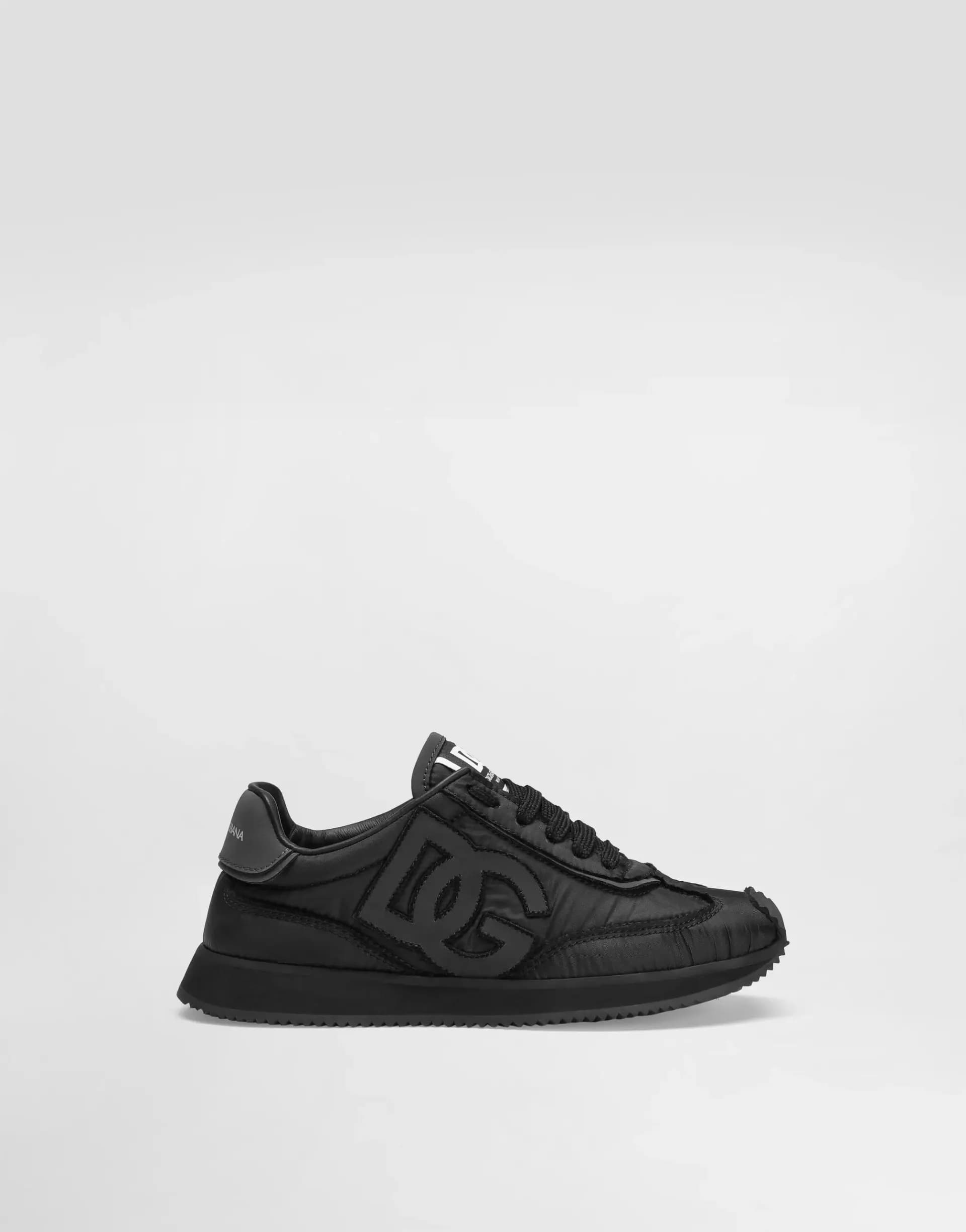 Dolce & Gabbana Kids Дитячі кросівки з нейлону та наппи з телячої шкіри - 1