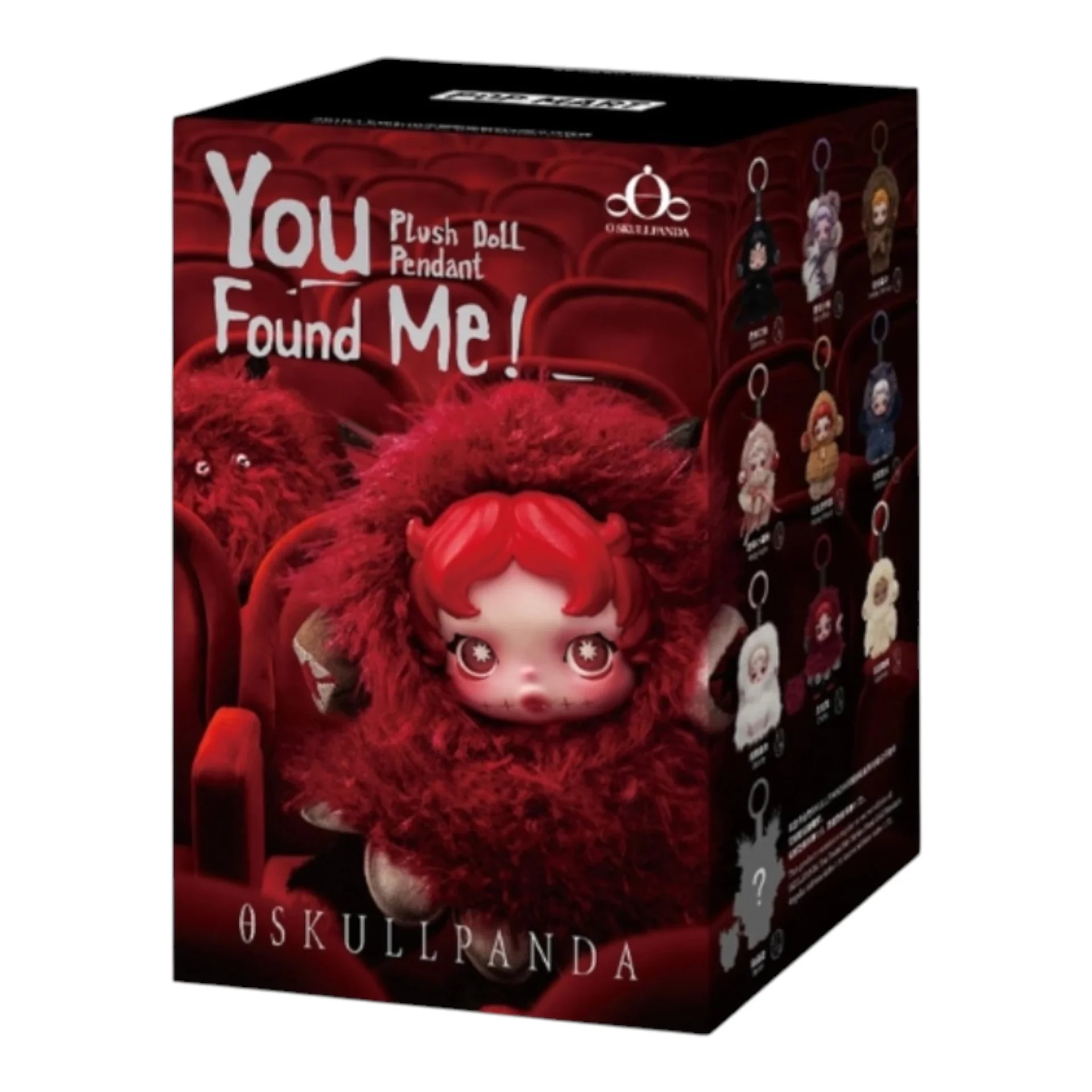  POP MART SKULLPANDA You Found Me Series Plush Doll Pendant – Brelok Blind Box