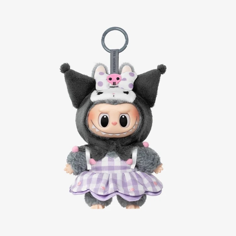 POP MART The Monsters Hello Kitty and Friends Series Vinyl Plush Pendant – Brelok Niespodzianka Labubu x Sanrio