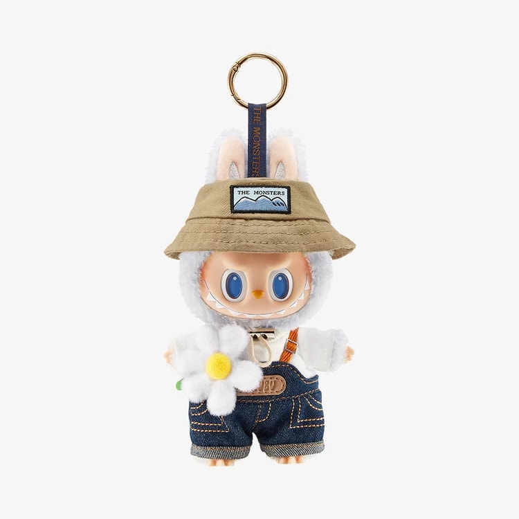 POP MART The Monsters Fall in Wild Series Vinyl Plush Doll Pendant – Zawieszka Labubu Podróżnik